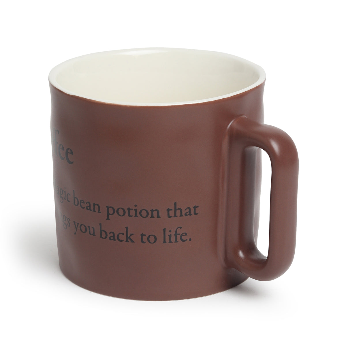 Quip Brown ceramic Mug