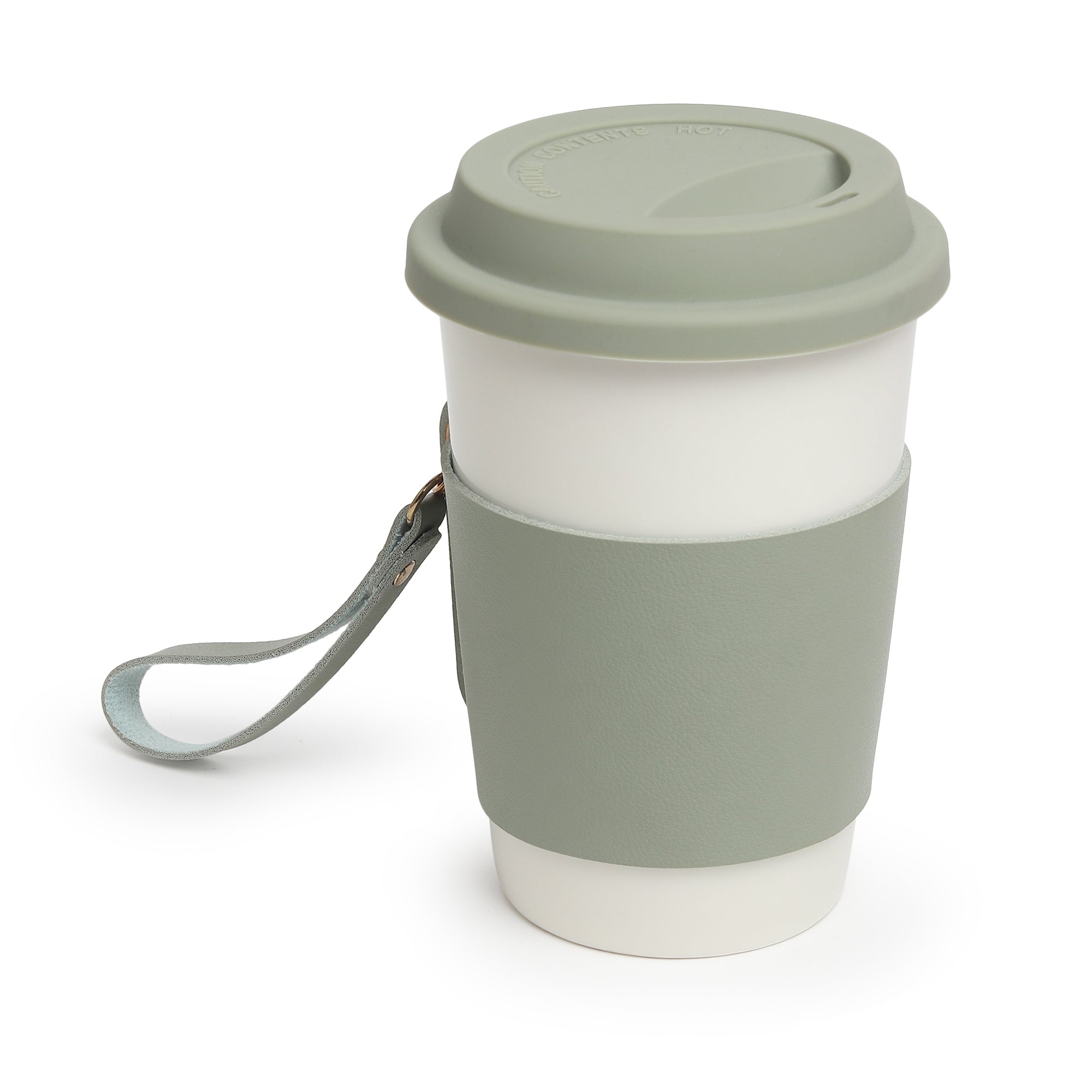 Brewster Coffee Green Ceramic Mug
