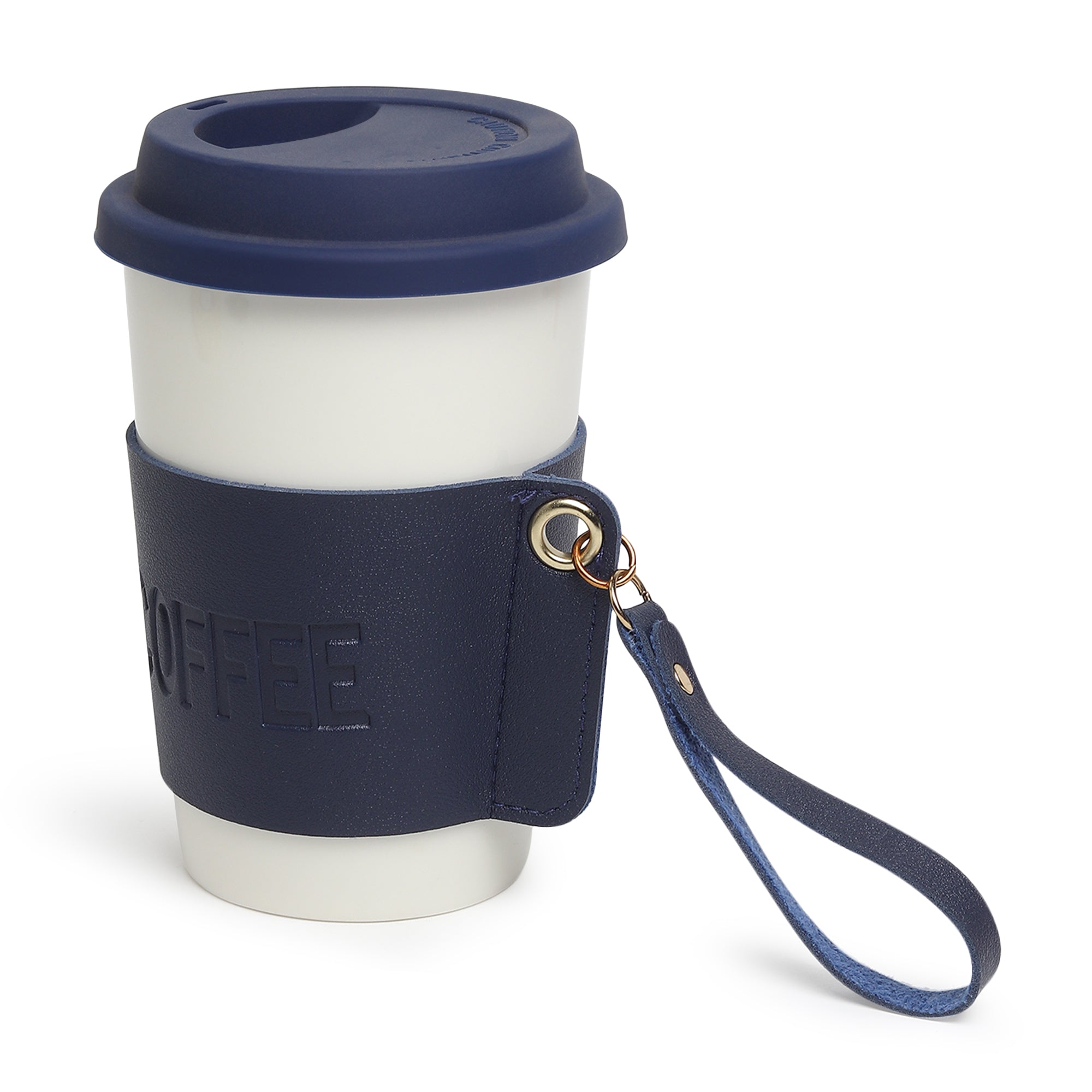 Brewster Coffee Ceramic Mug Blue