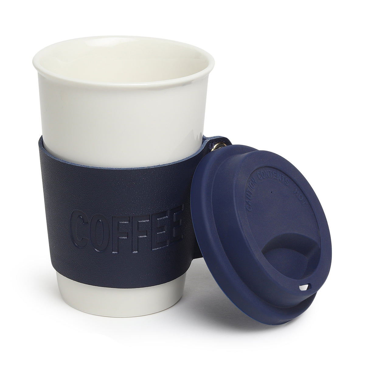 Brewster Coffee Ceramic Mug Blue