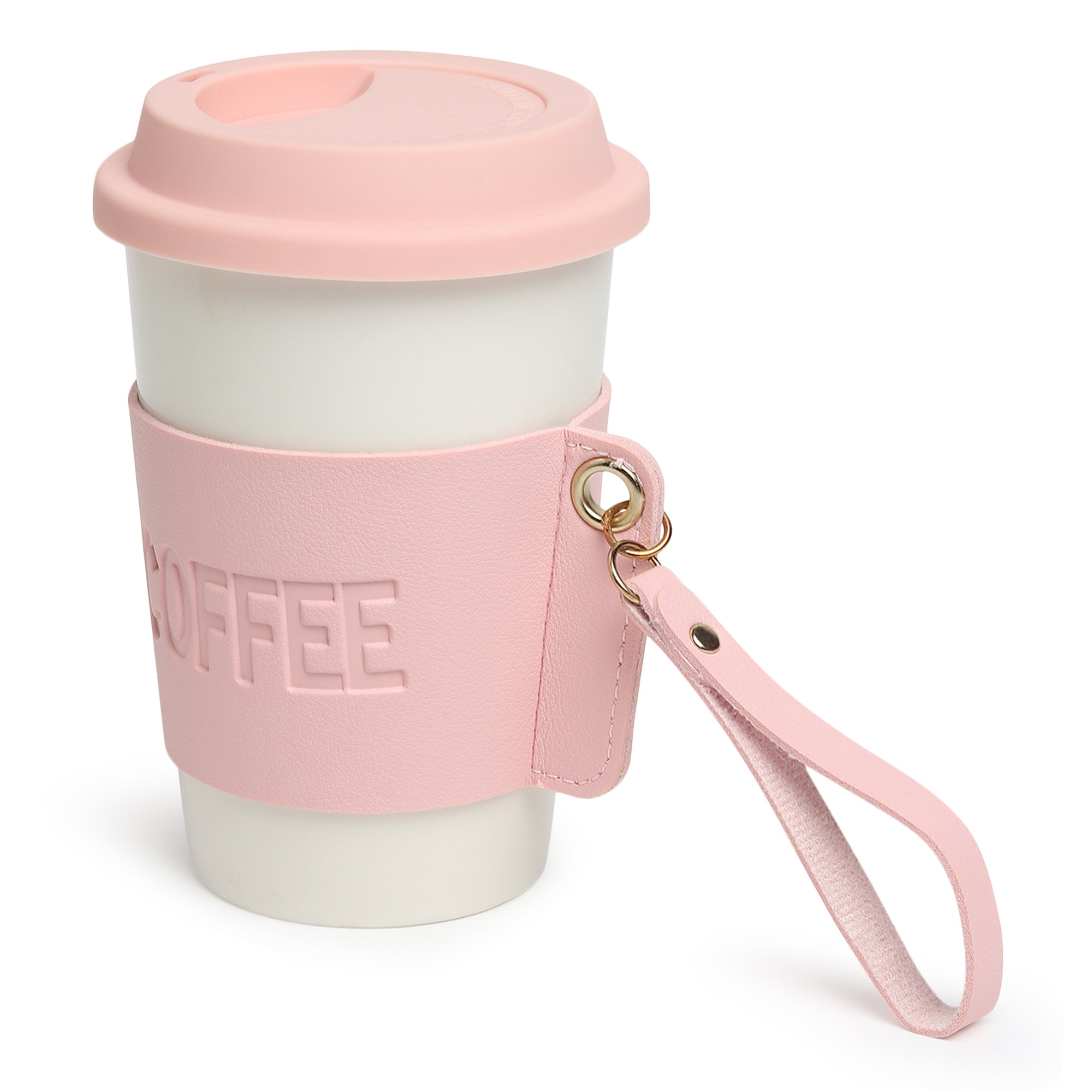 Brewster Coffee Pink Ceramic Mug