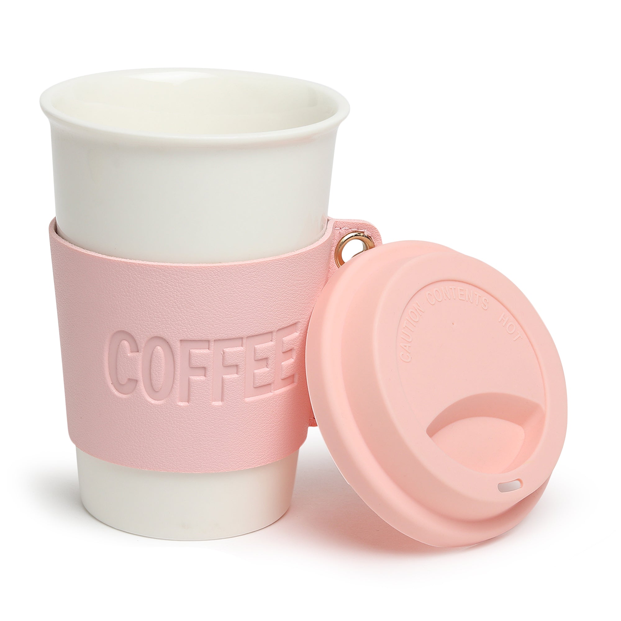 Brewster Coffee Pink Ceramic Mug