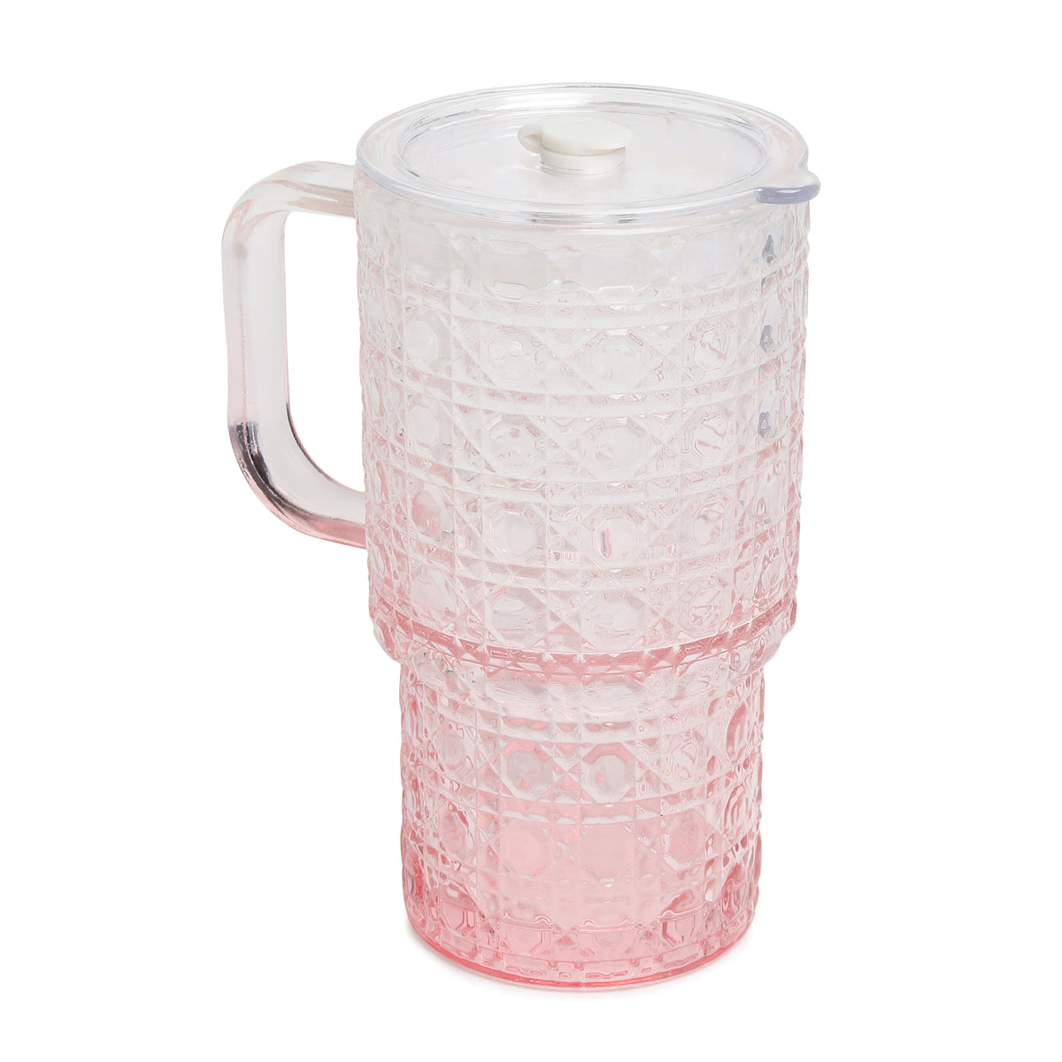 Verdelle Glass Tumbler Pink
