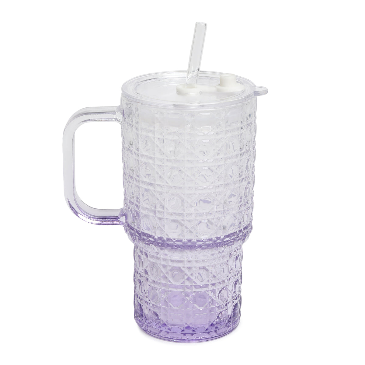 Verdelle Glass Tumbler Purple
