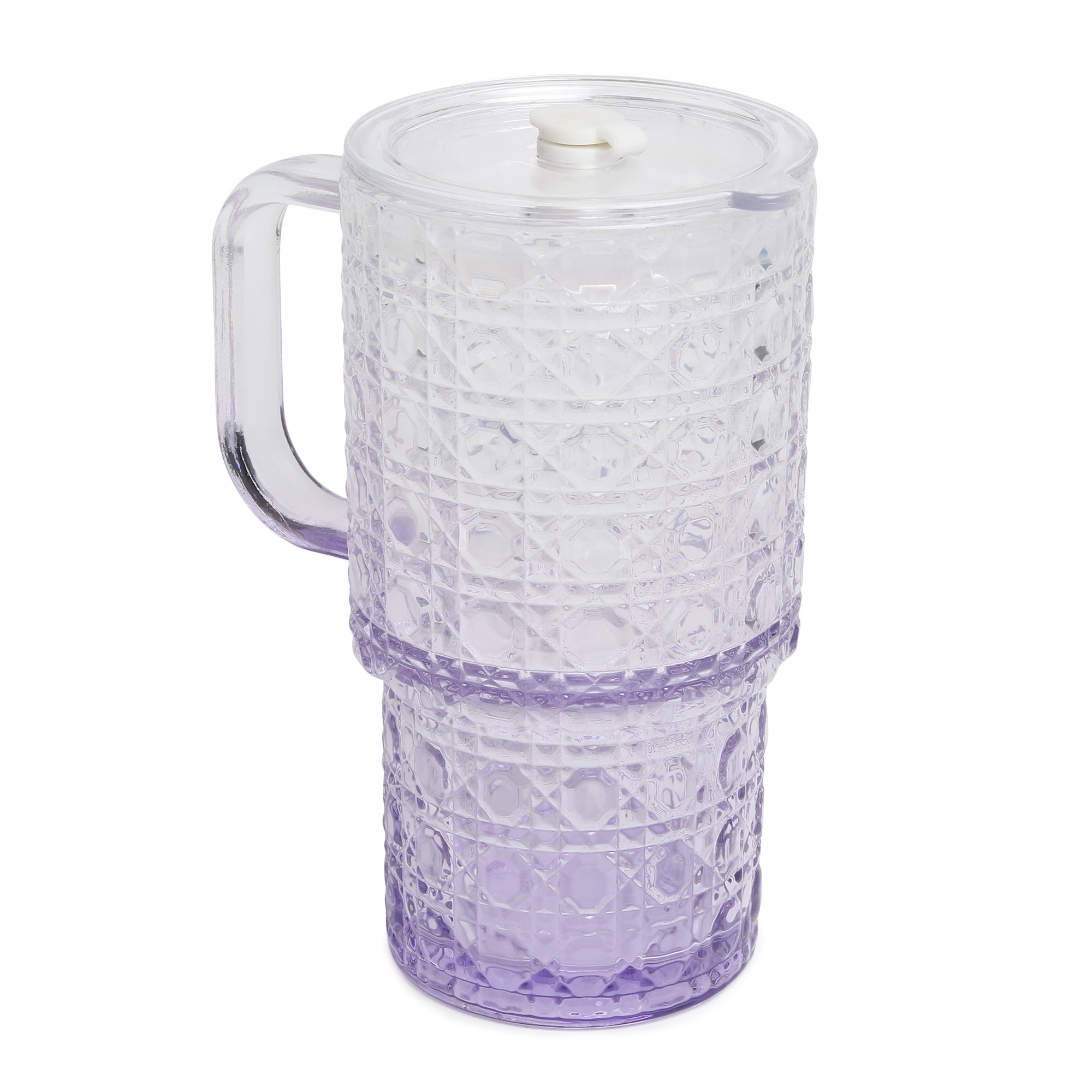 Verdelle Glass Tumbler Purple
