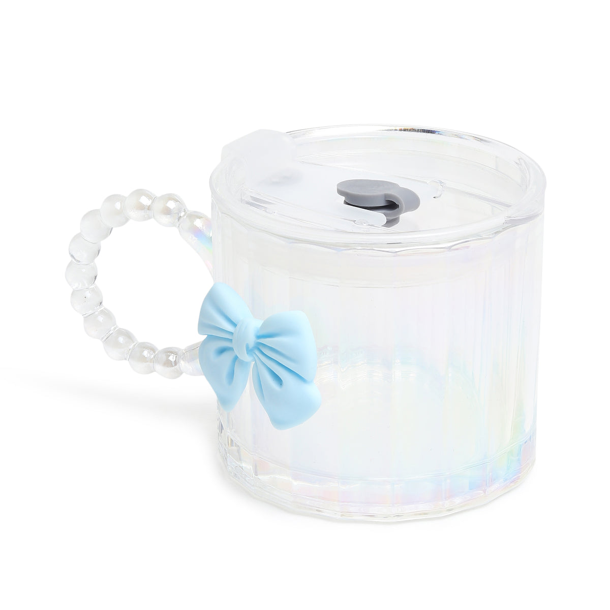 Colette Glass Tumbler Blue Bow