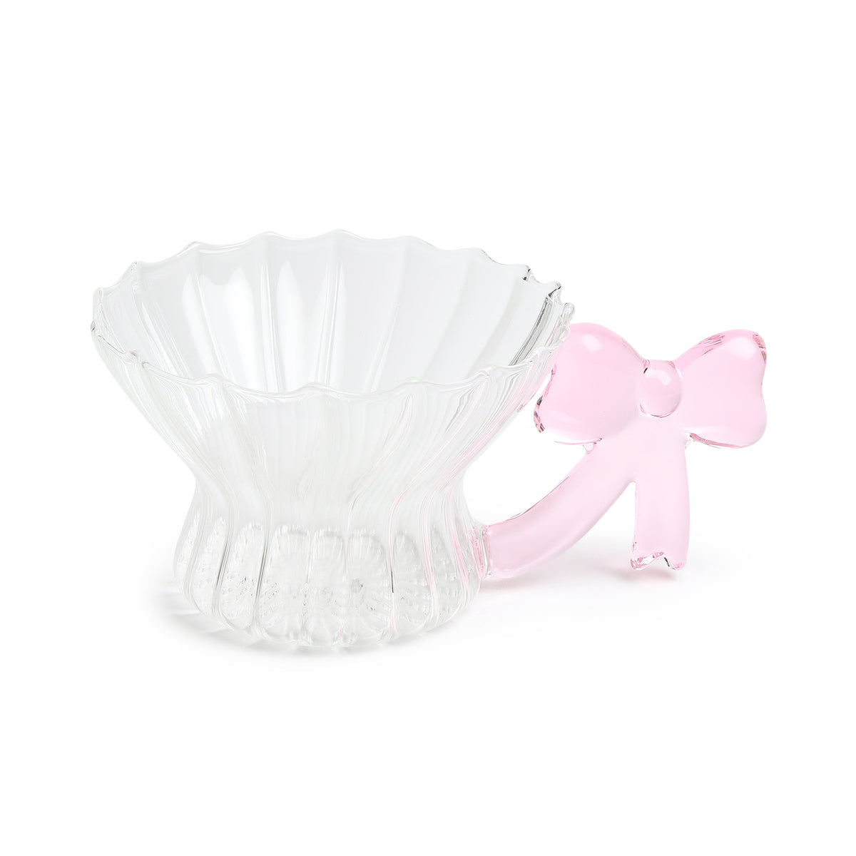 Cleo Bow Glass Cup