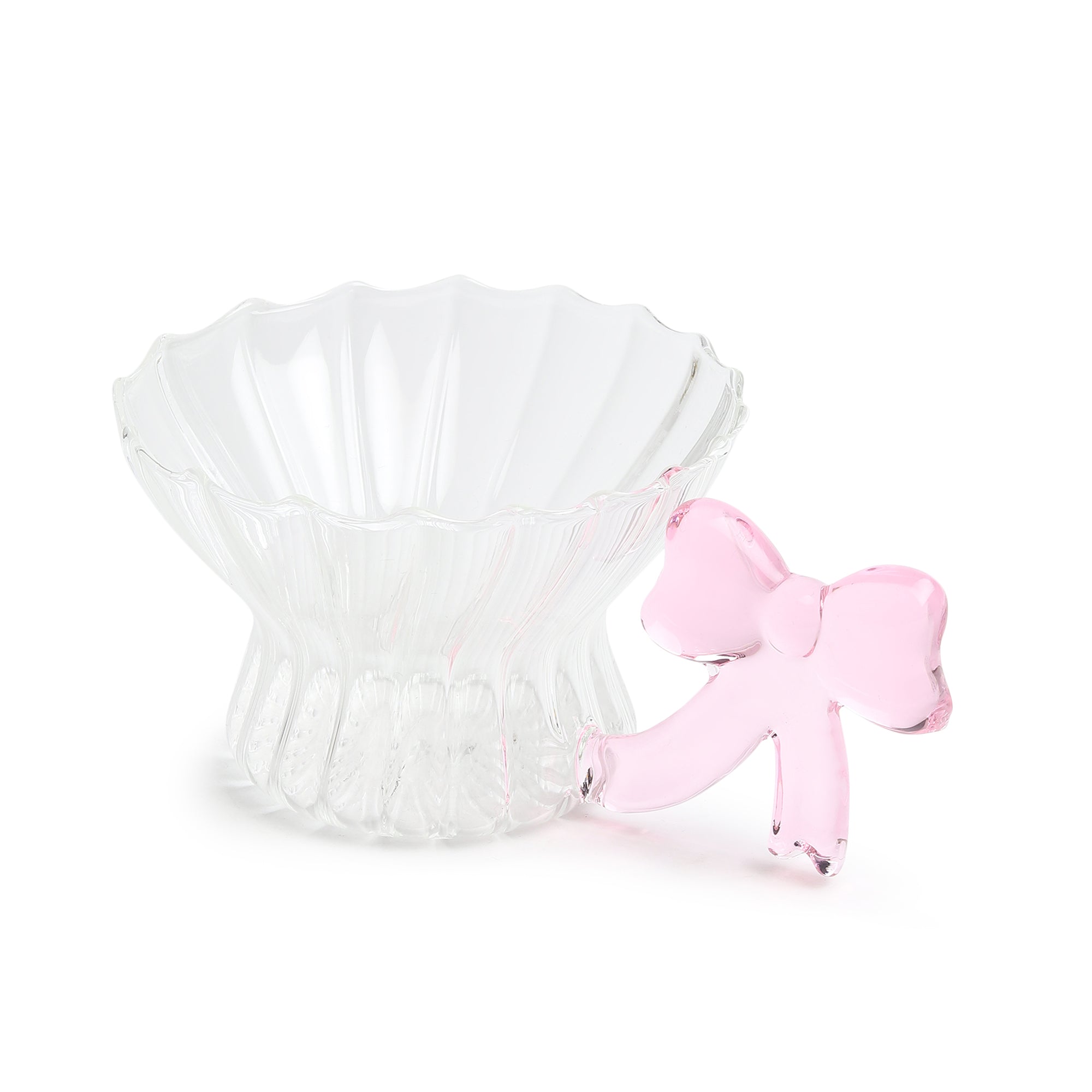 Cleo Bow Glass Cup