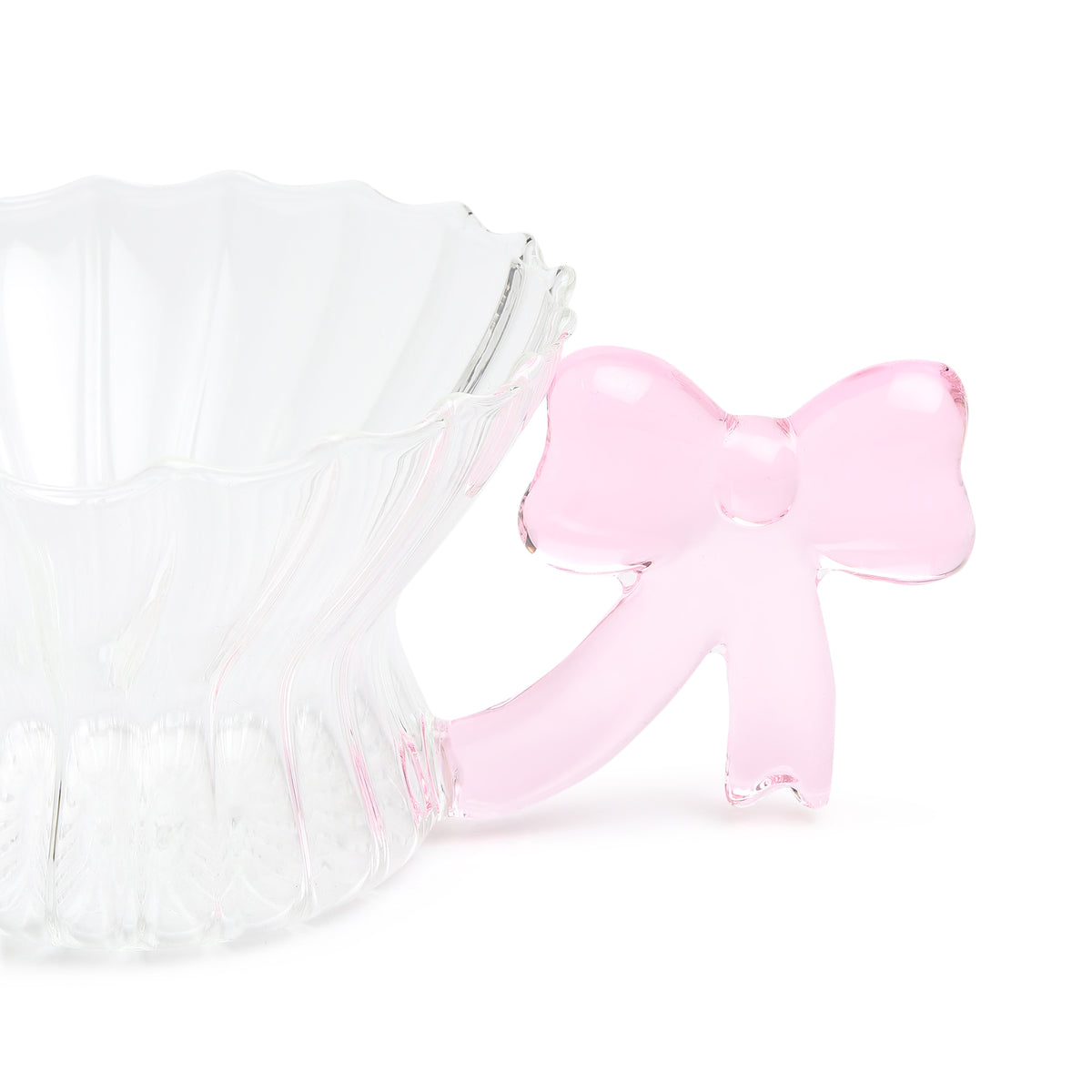 Cleo Bow Glass Cup
