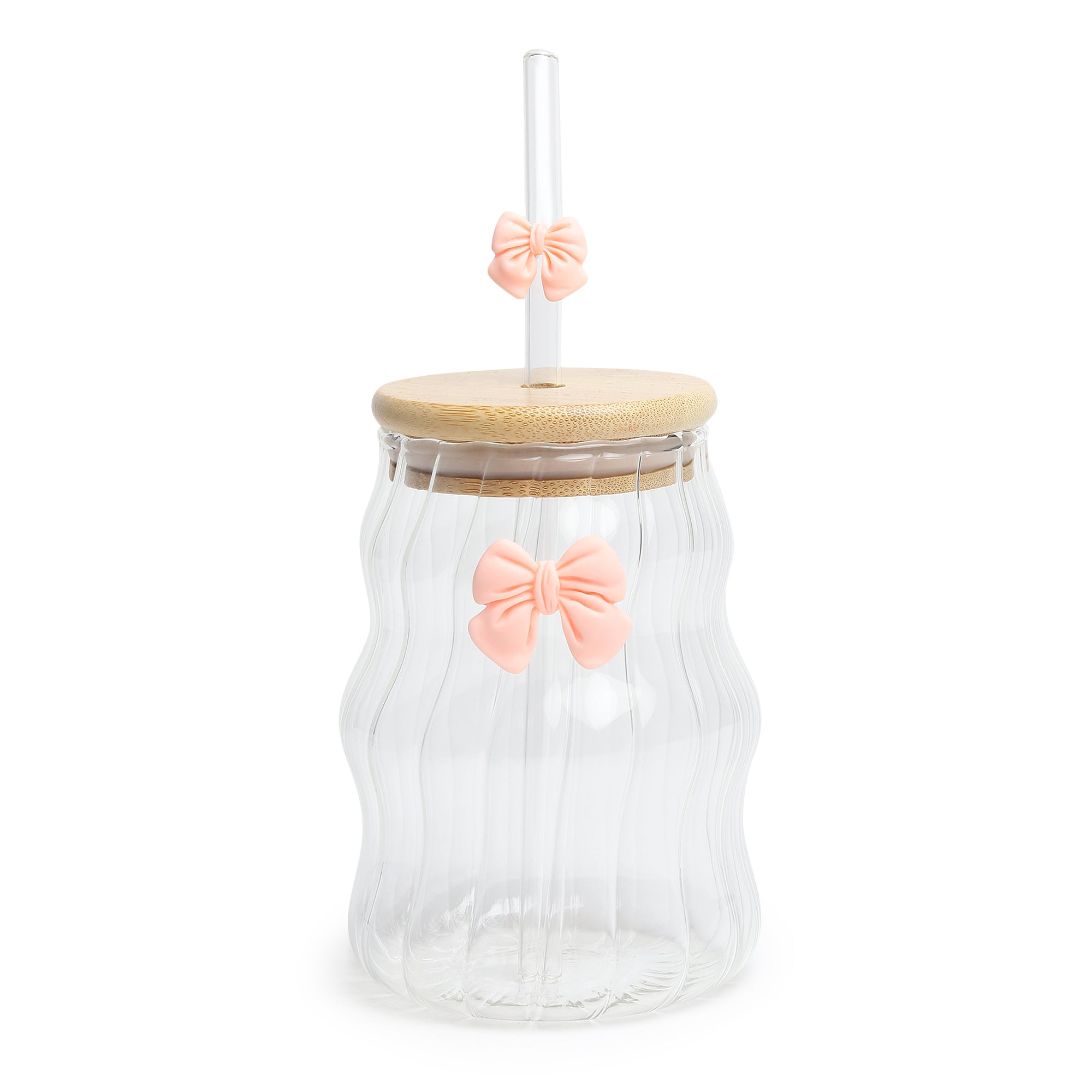 Taffy Glass Tumbler Pink