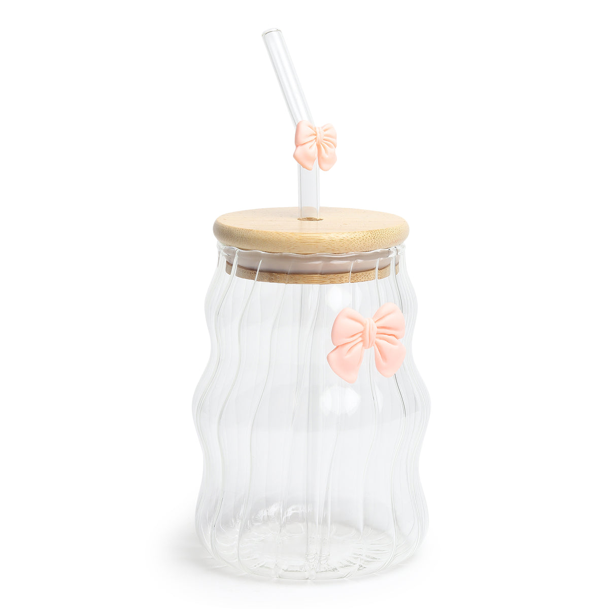 Taffy Glass Tumbler Pink