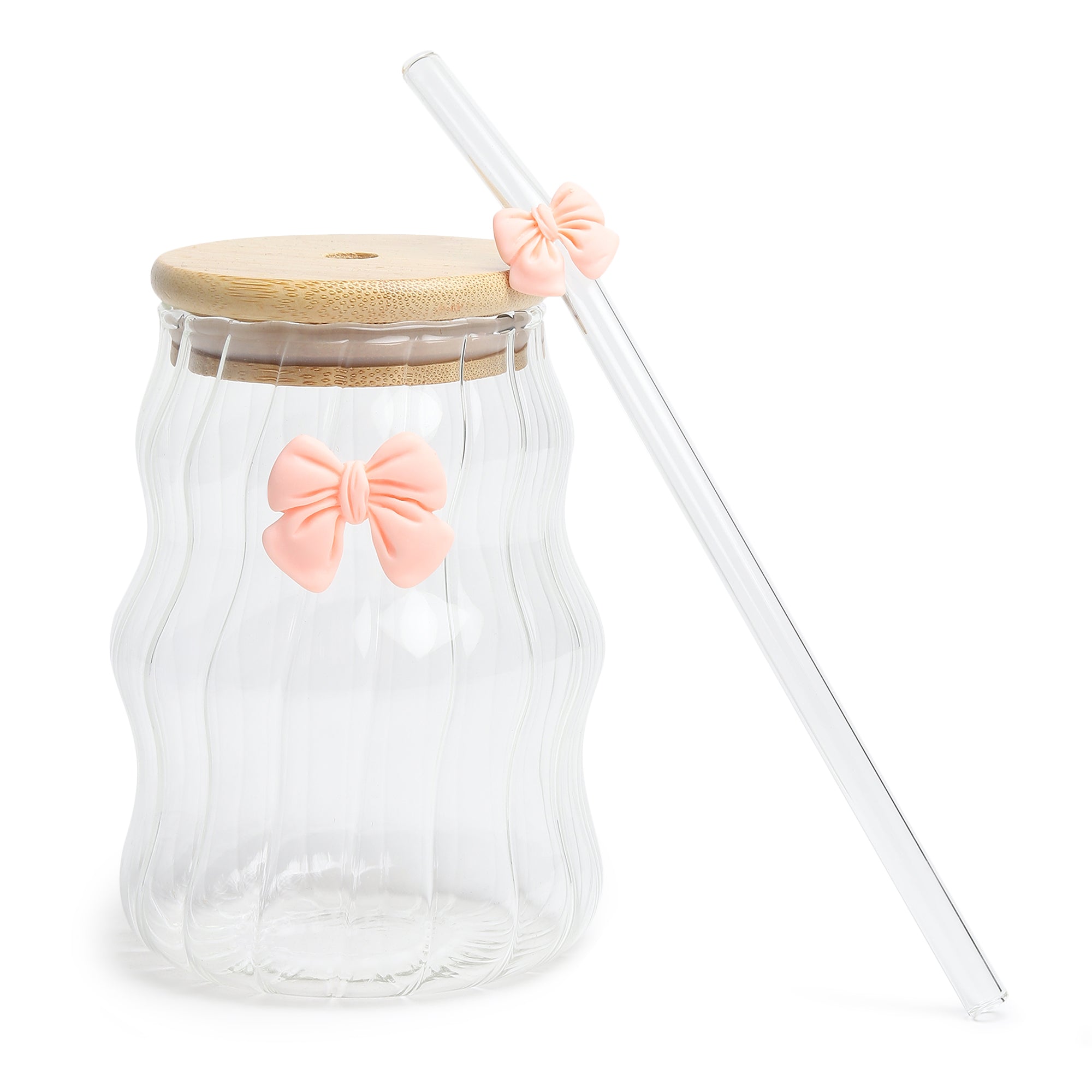 Taffy Glass Tumbler Pink