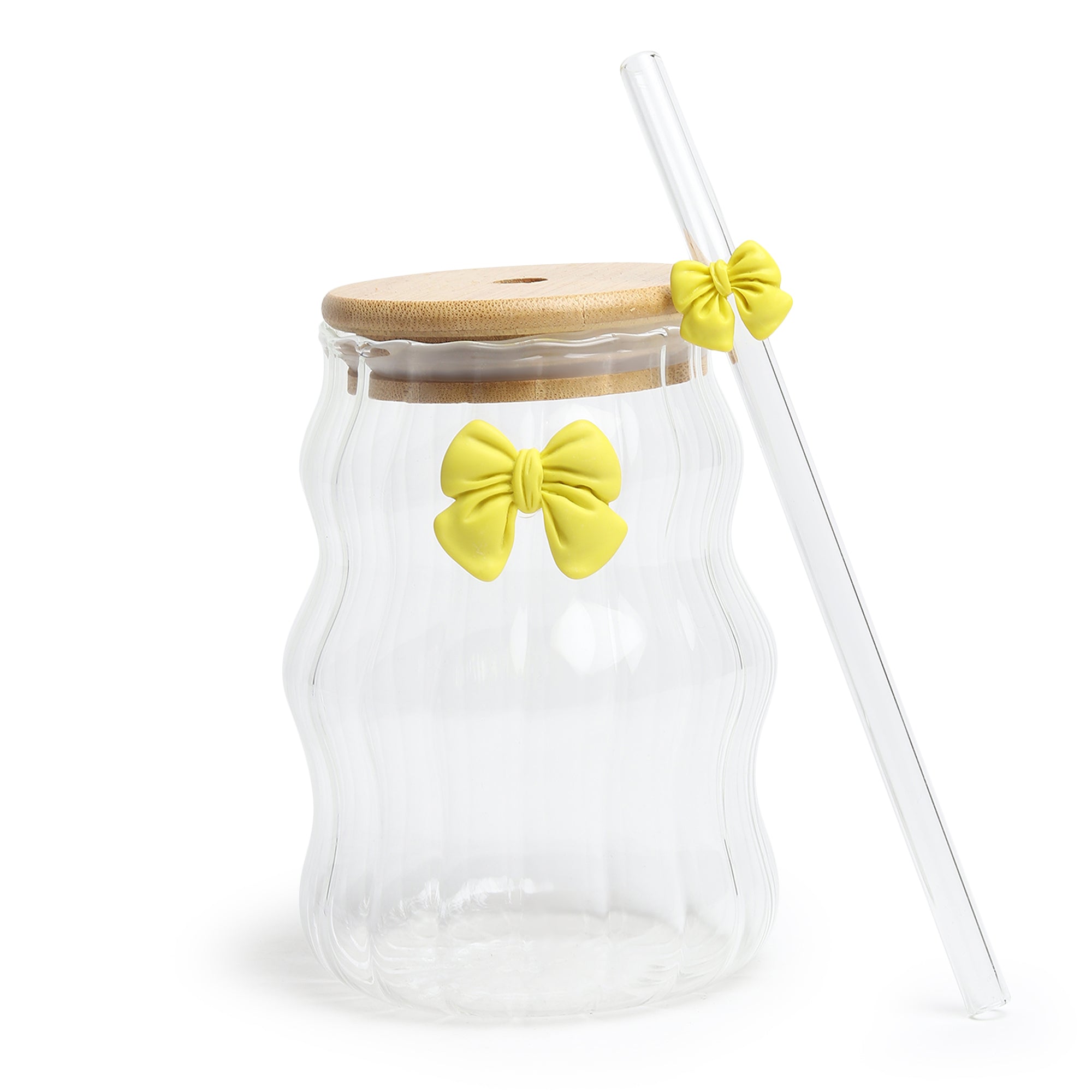 Taffy Glass Tumbler Yellow