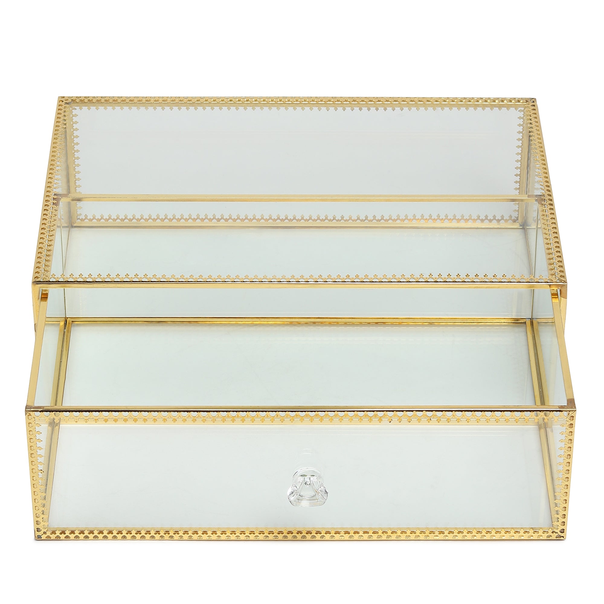 Arden Drawer Glass Jewellery Box