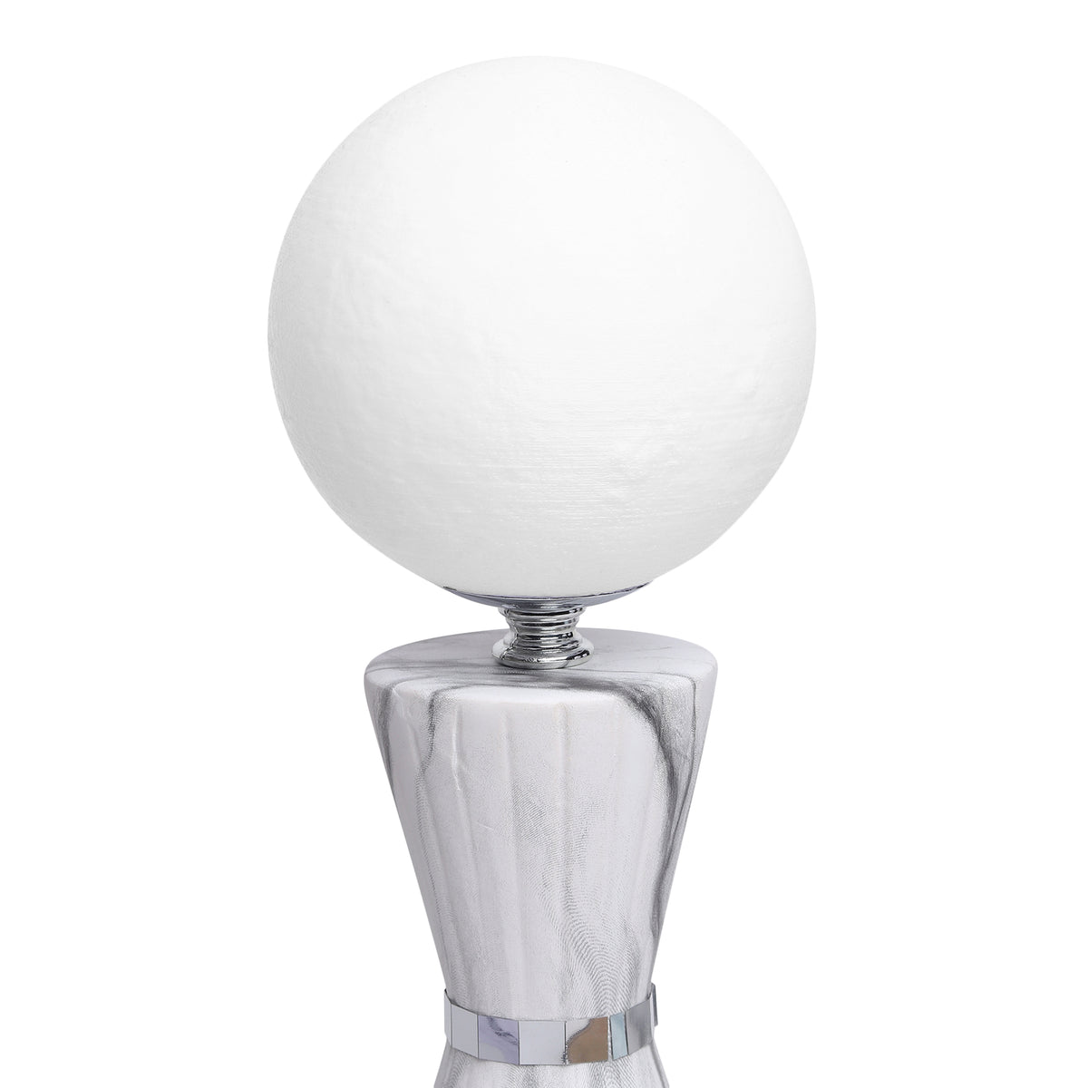 Sculpt Forme White Table Lamp