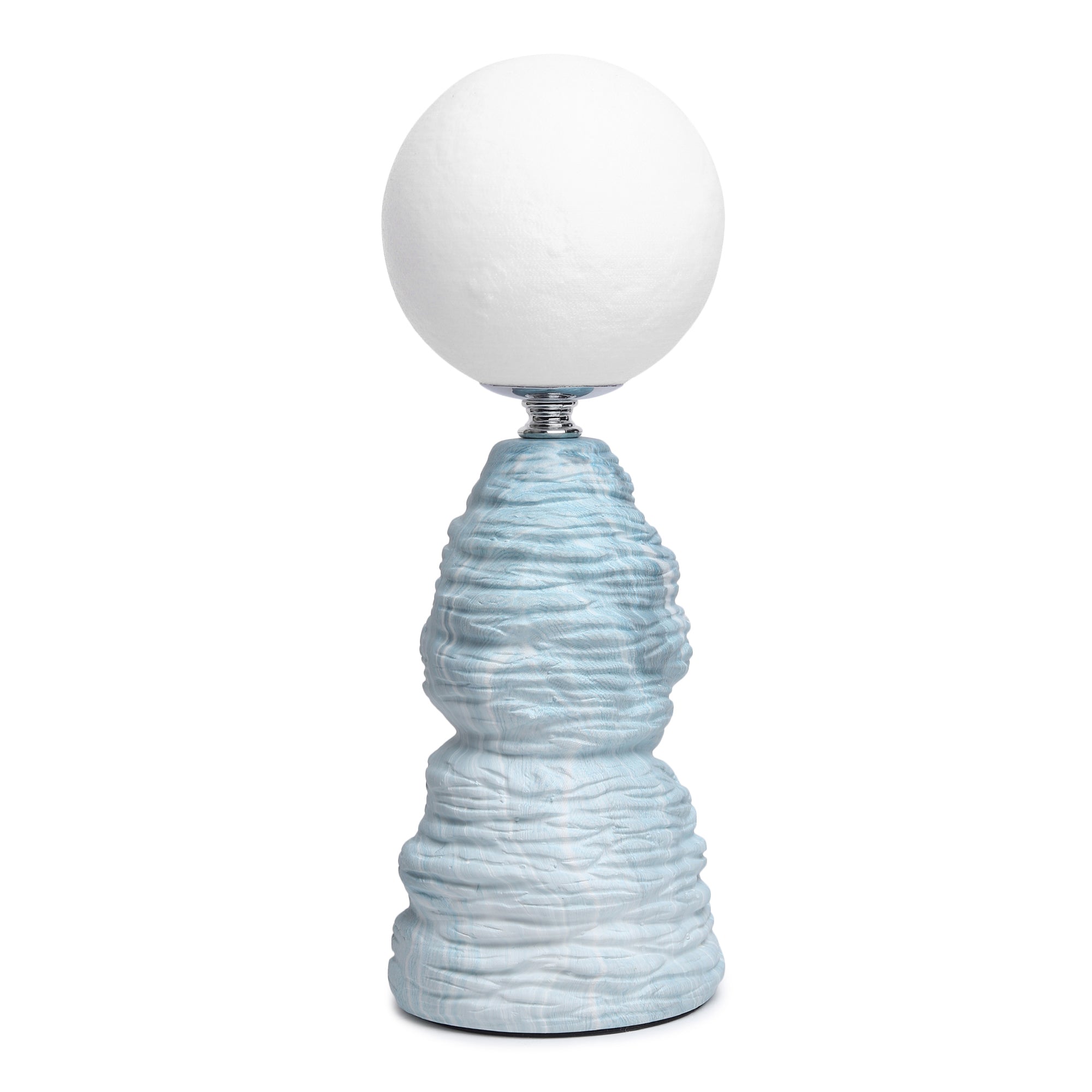 Ripple Forme Blue Table Lamp
