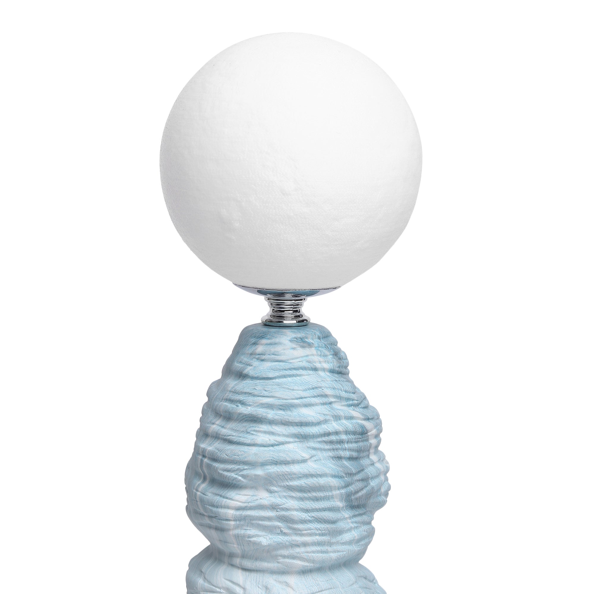 Ripple Forme Blue Table Lamp