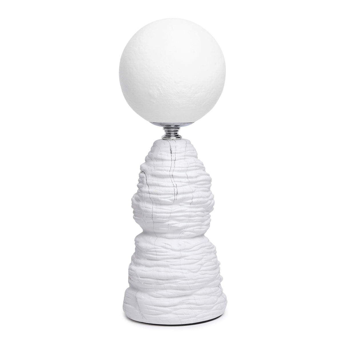 Ripple Forme White Table Lamp