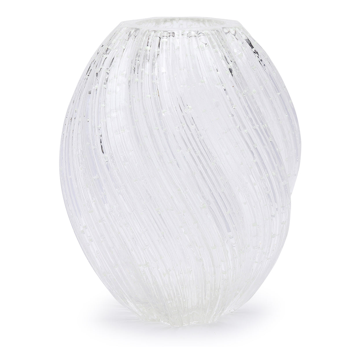 Lunara Night Glow Crystal Vase