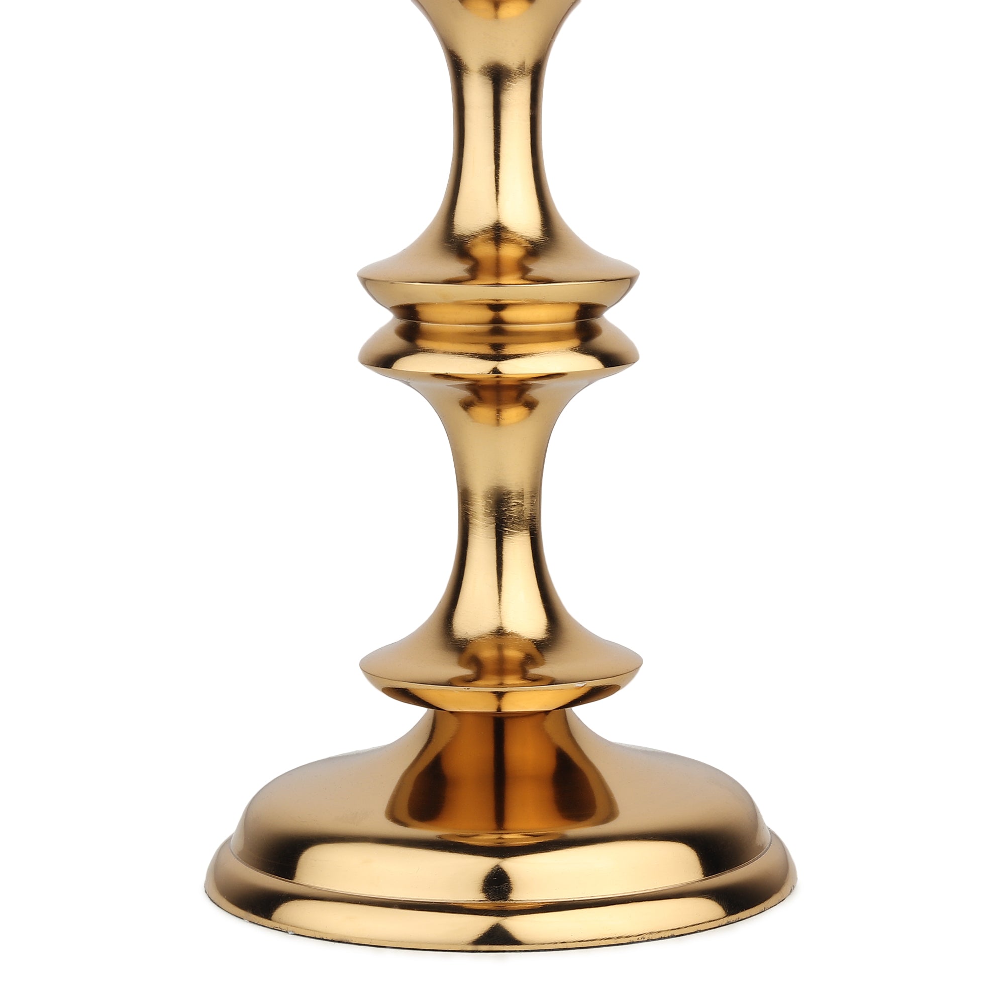 Imperium Solo Tall Gold Candleholder