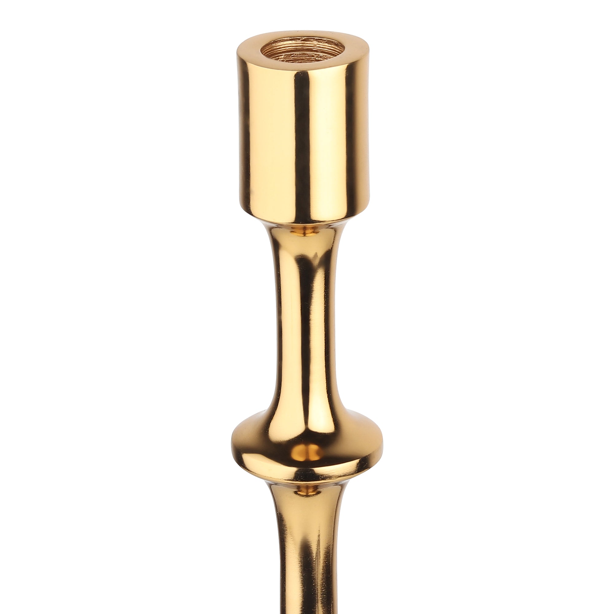 Aristea Gold Candle Holder Medium