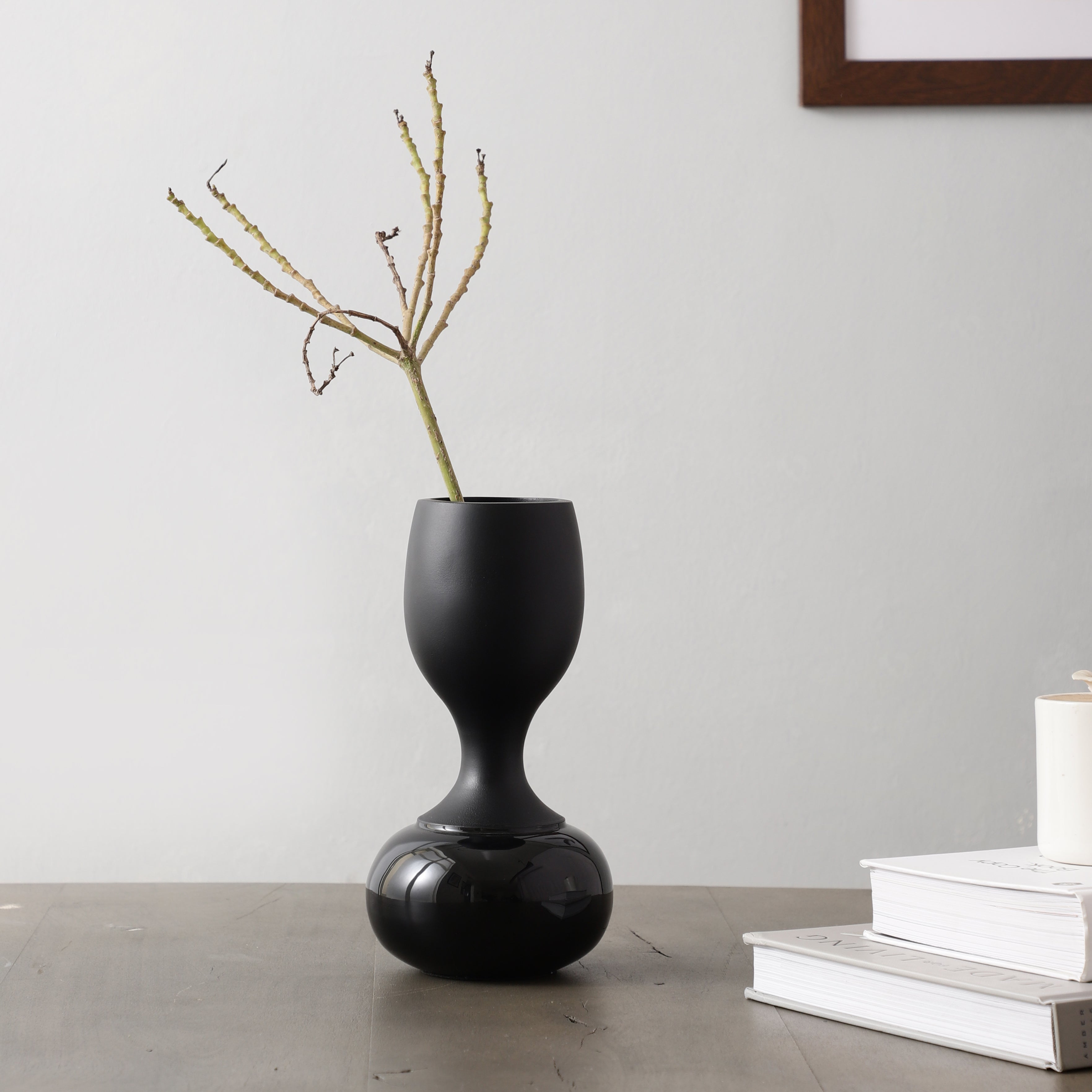 Chalice Enamel Vase