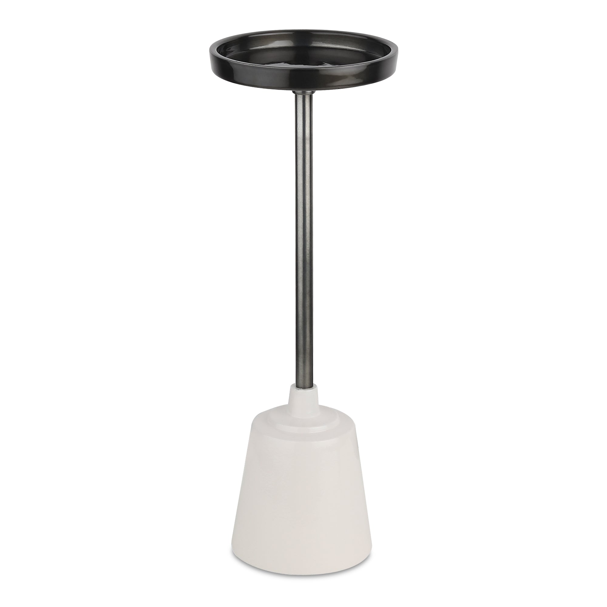 Altura Medio  Black Silver  Candle holder Medium