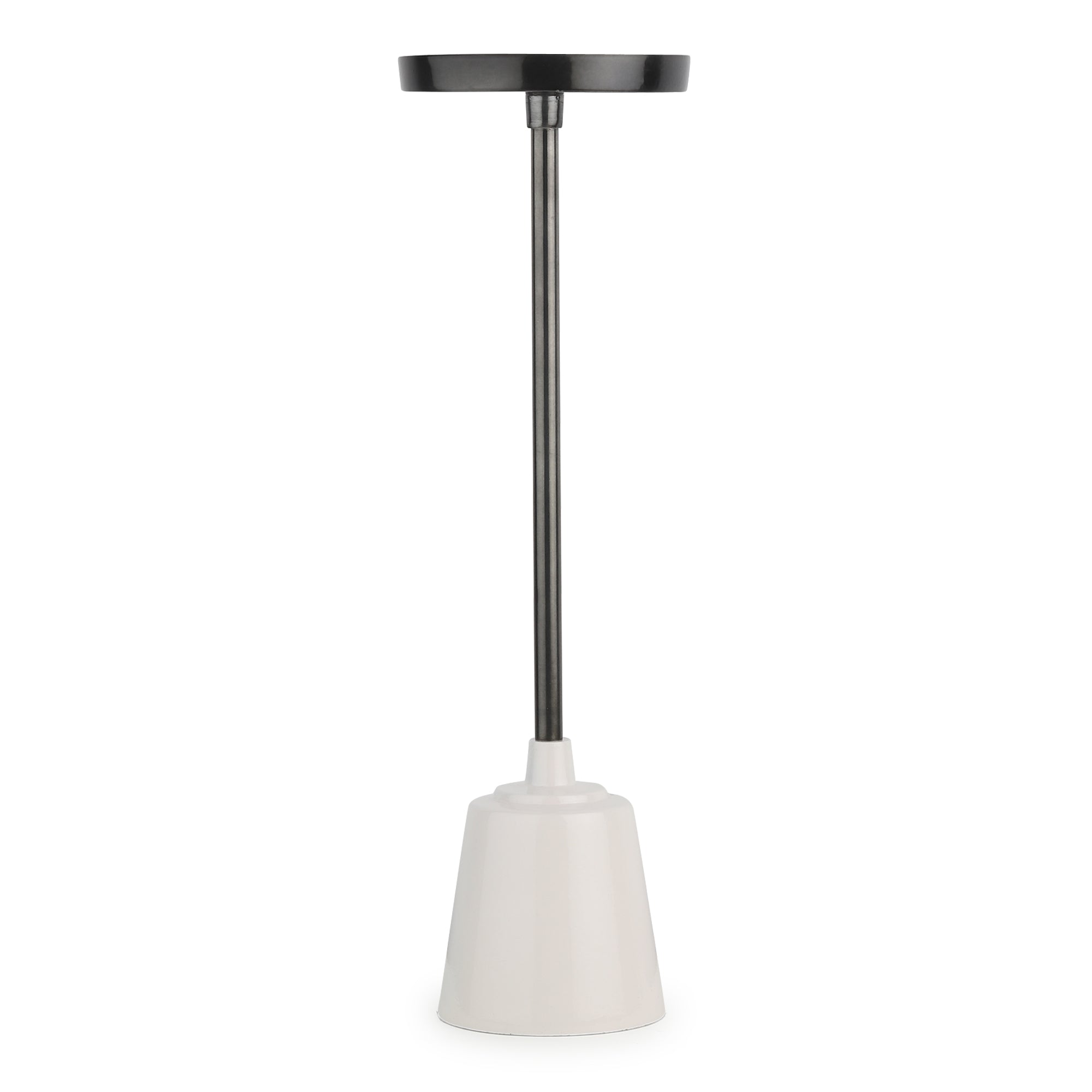 Altura Grande Black Silver Candle holder Tall