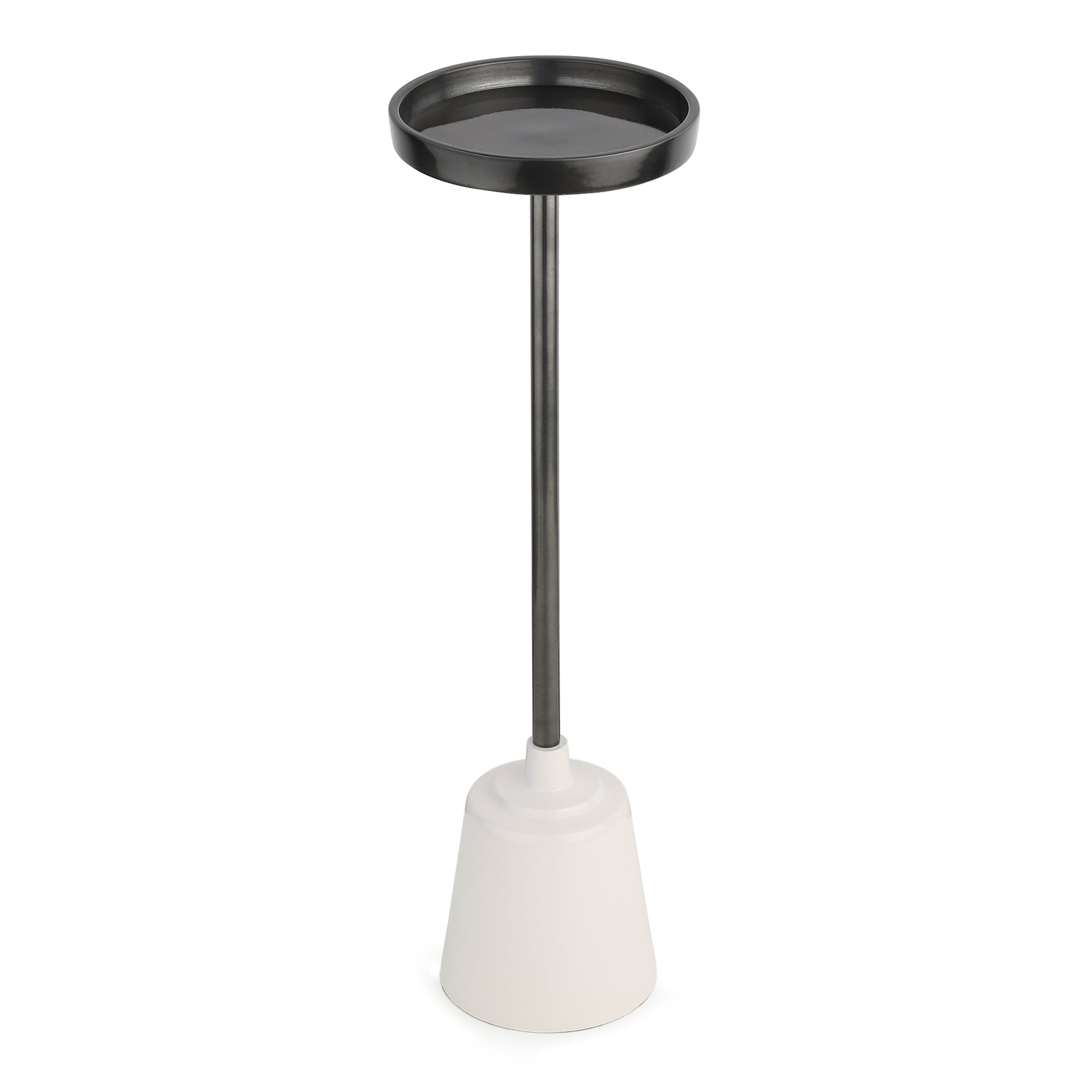 Altura Grande Black Silver Candle holder Tall