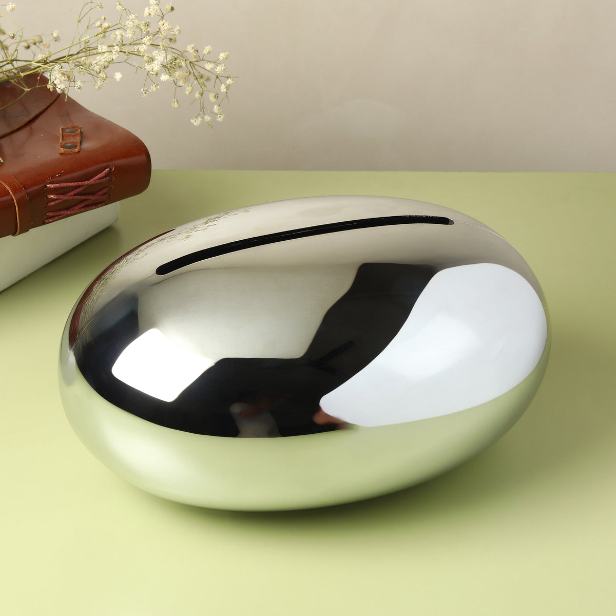 Mercury Silver Napkin Box