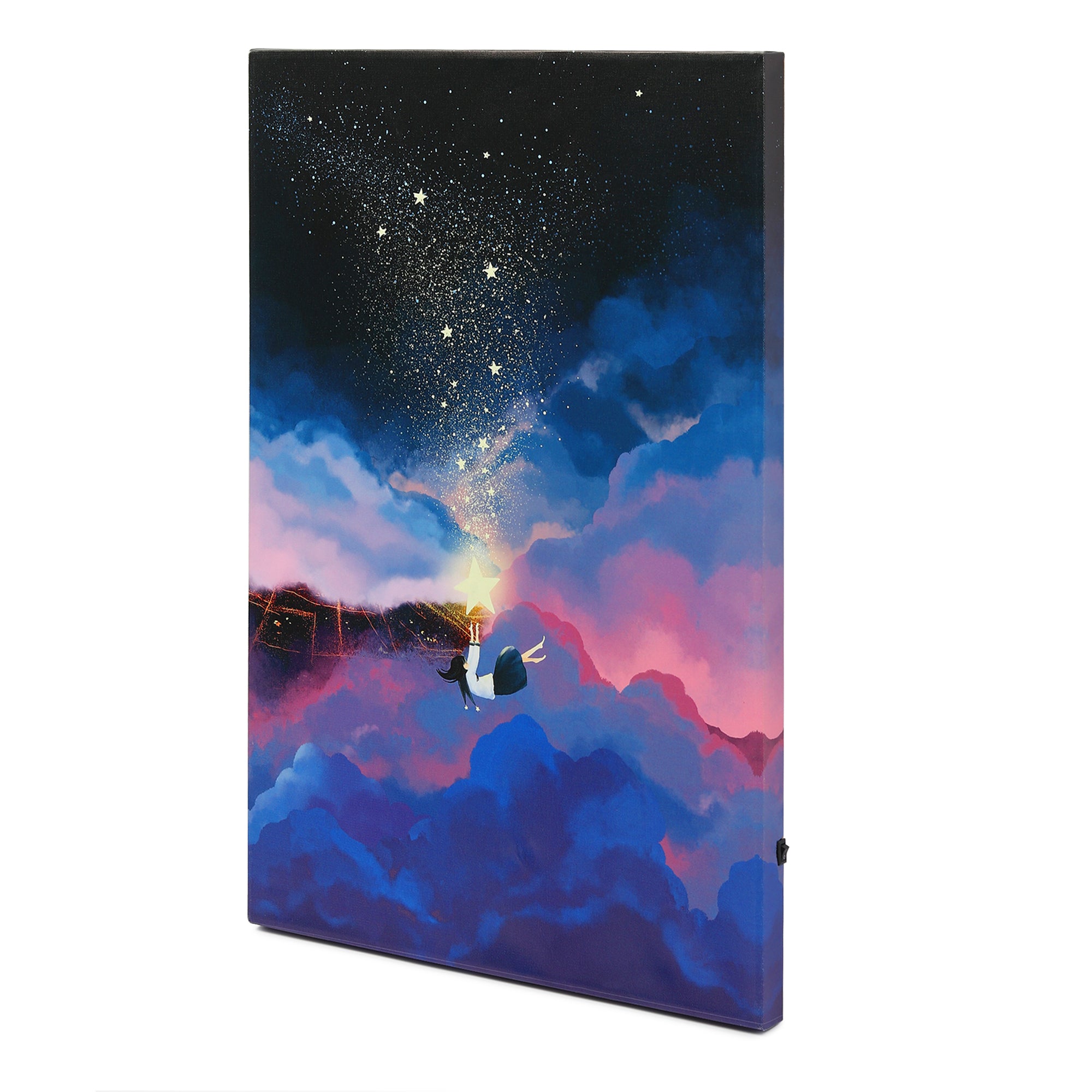 Falling Star LED wall art