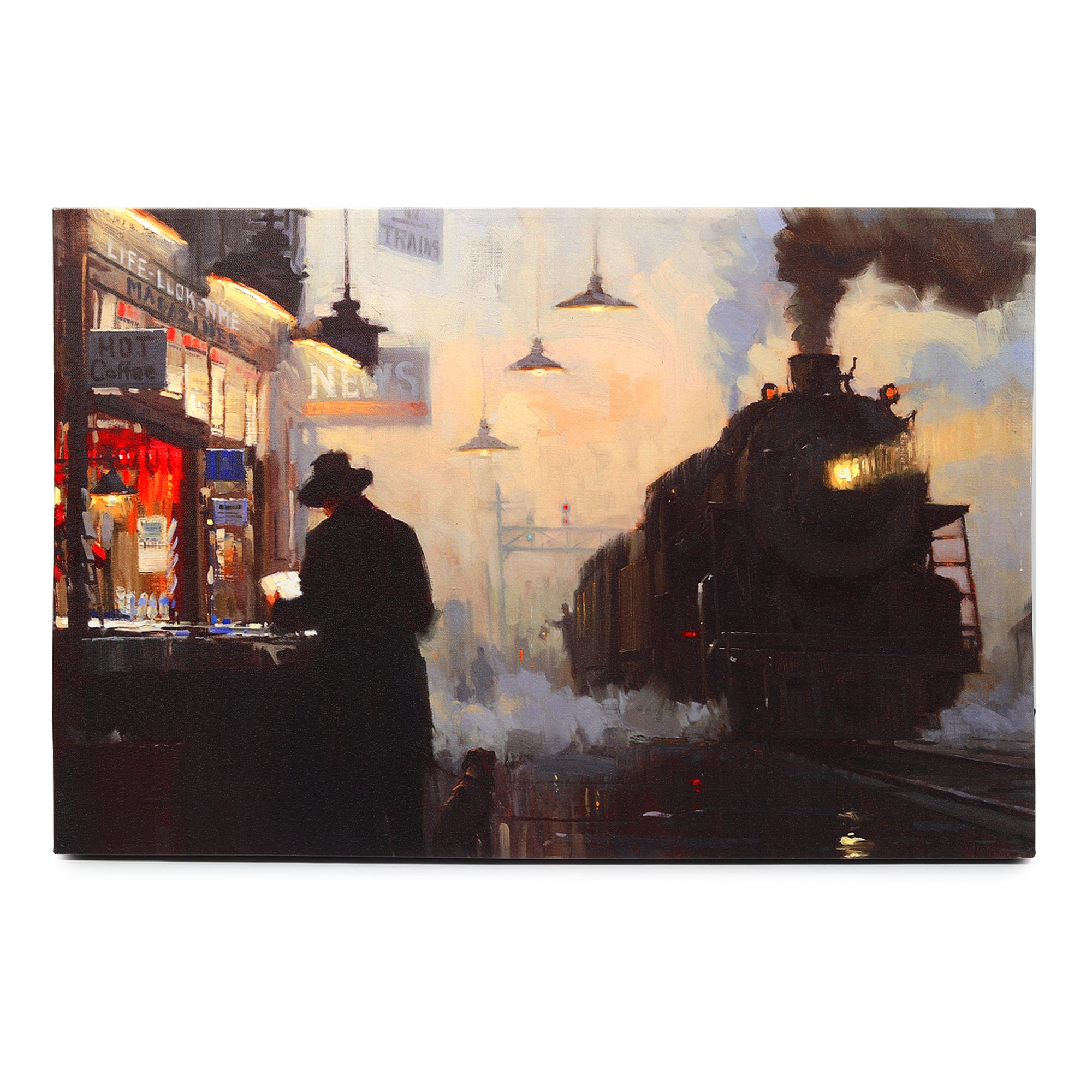 The Last Departure LED Wall Art