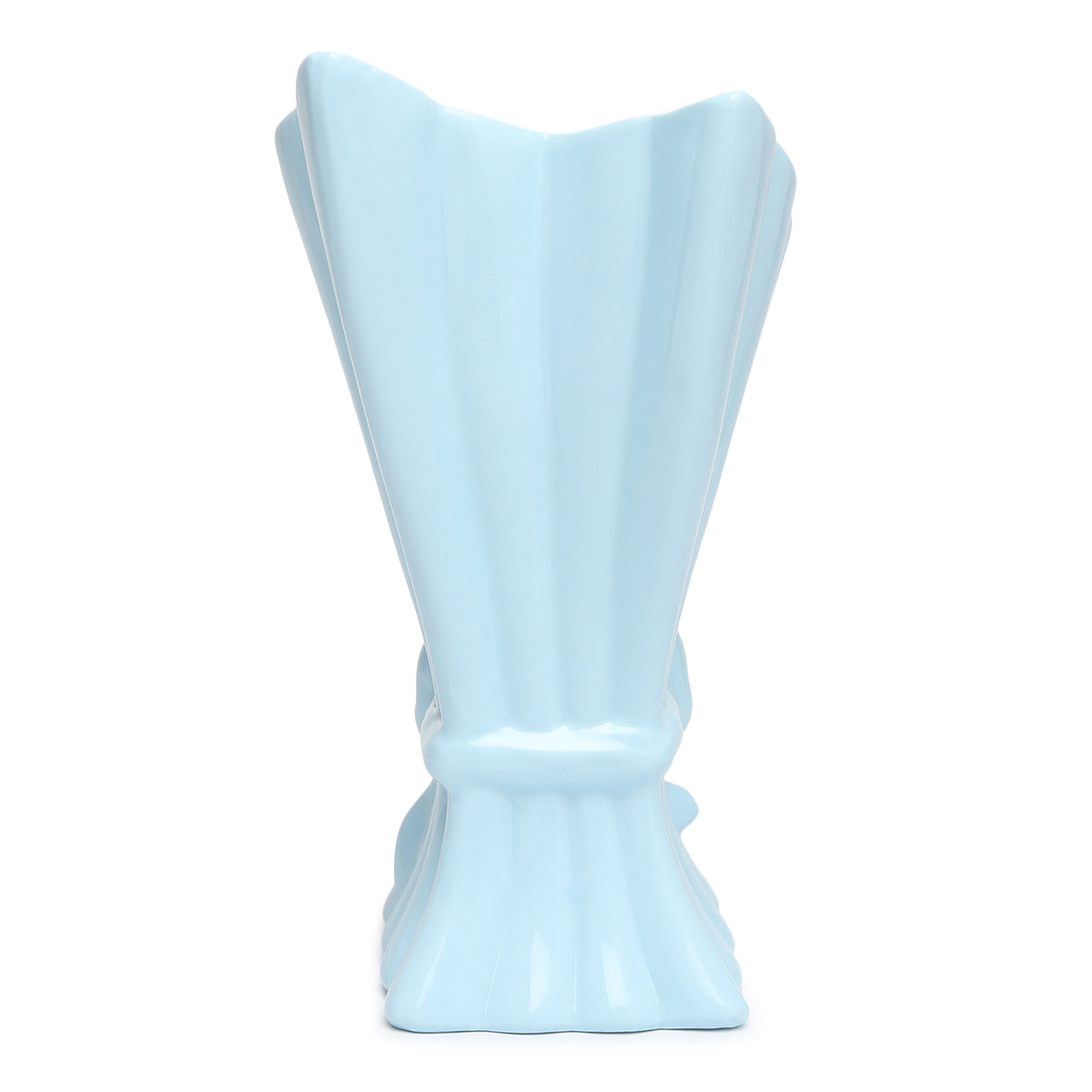 Isolde Fleur Small Blue Porcelain Vase