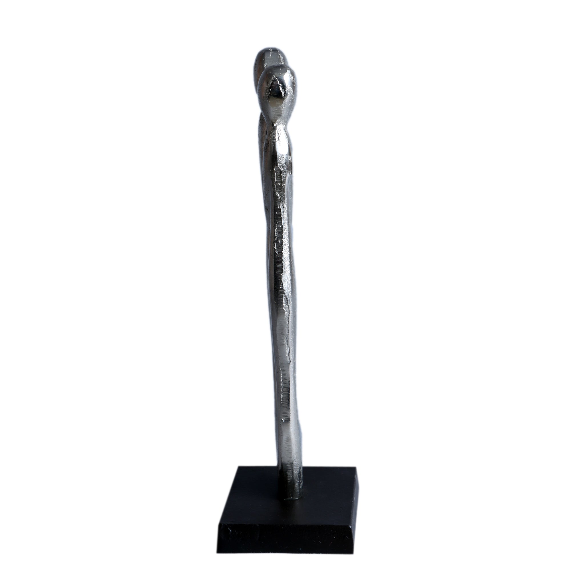 Couple Statue Silver