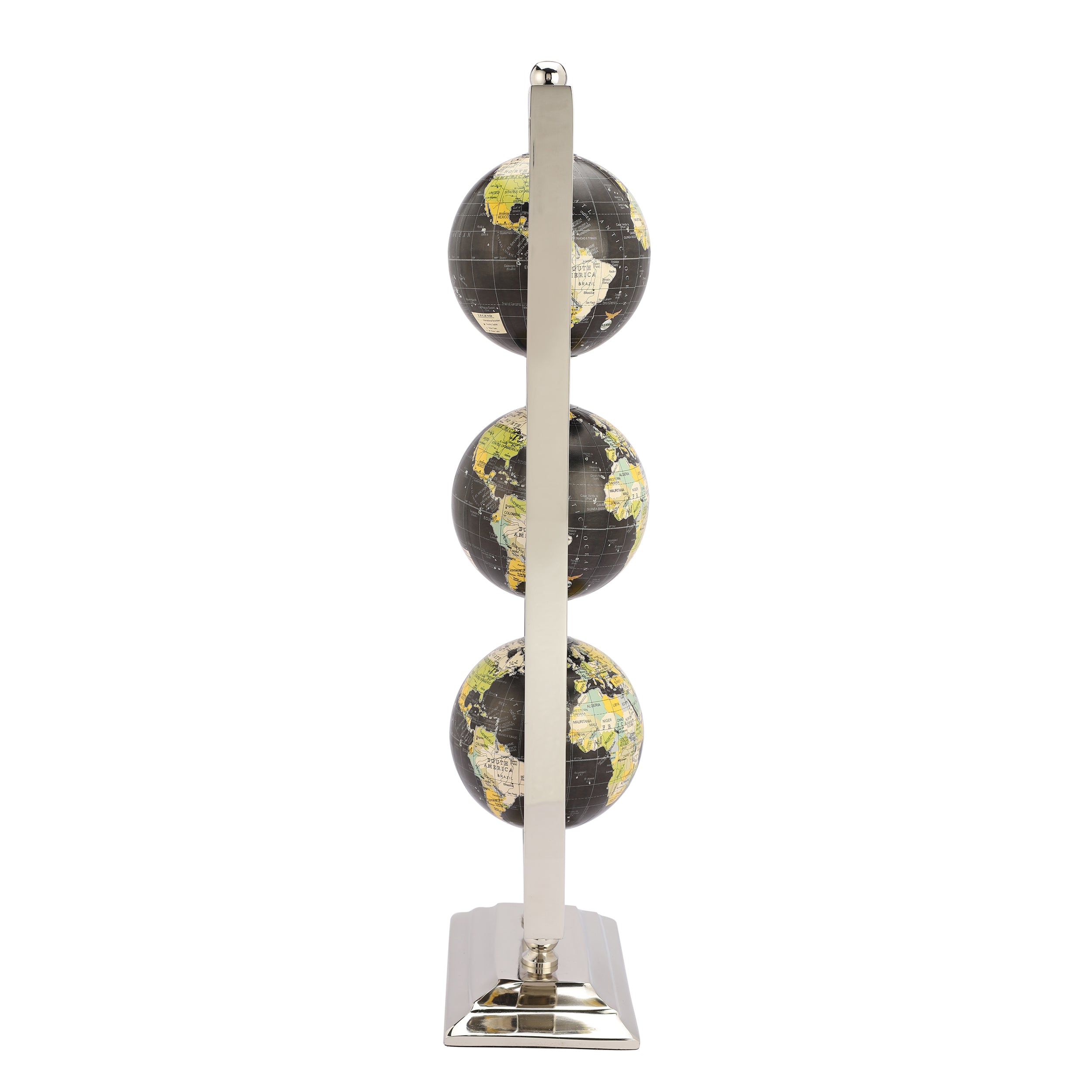 Triple Vertical Globe Stand