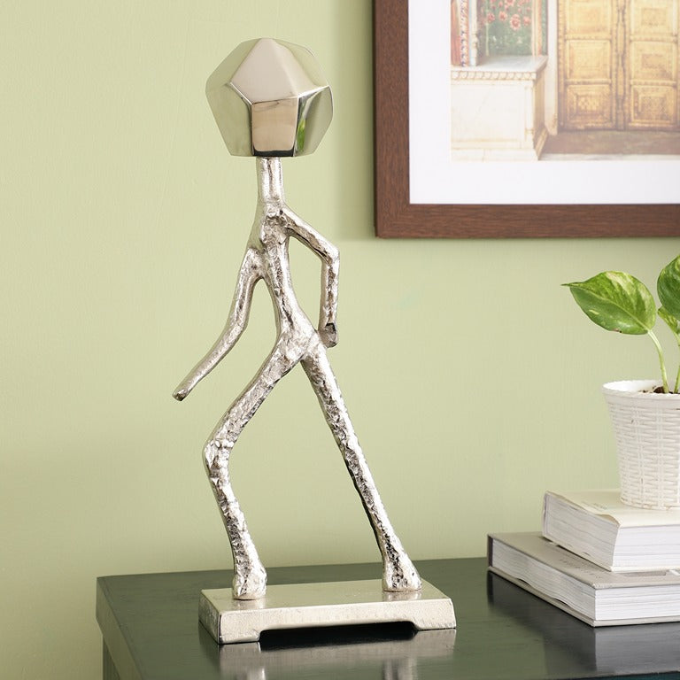 Elemental Form Luxe Figurine Silver