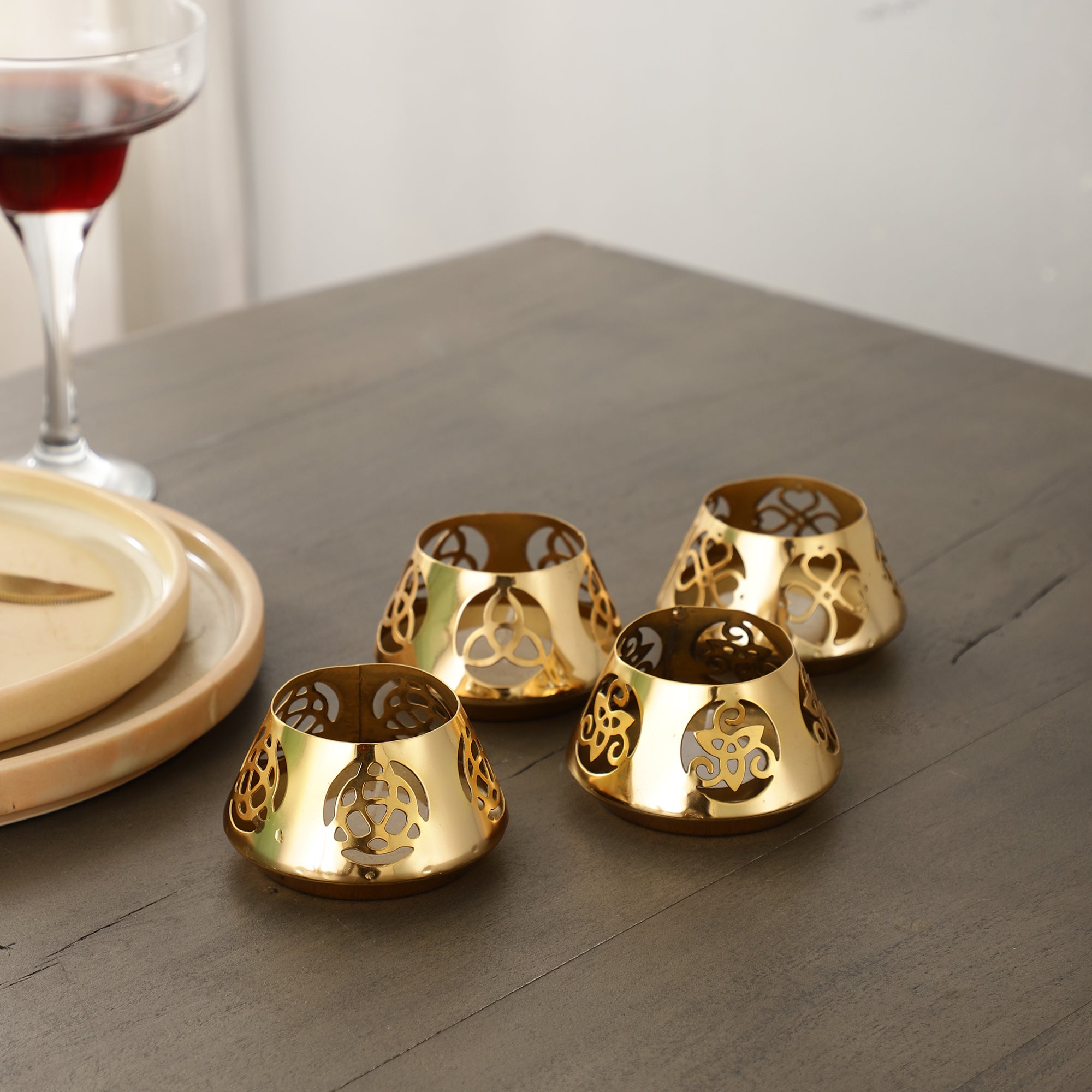 Sharingan T-light Holder gold