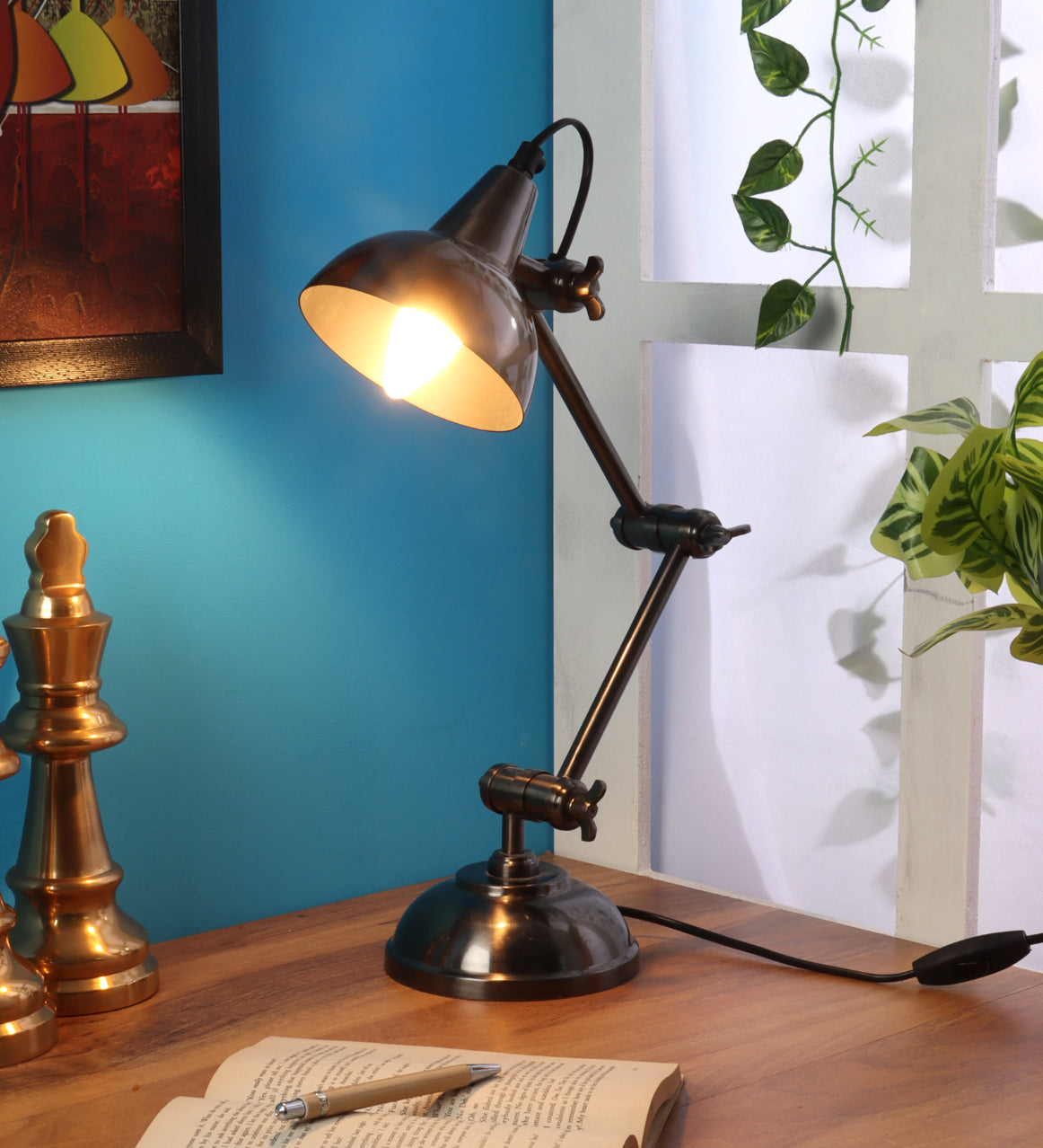 Table lamp, Bedside Table Lamp, Metal Table Lamp, modern Table Lamp