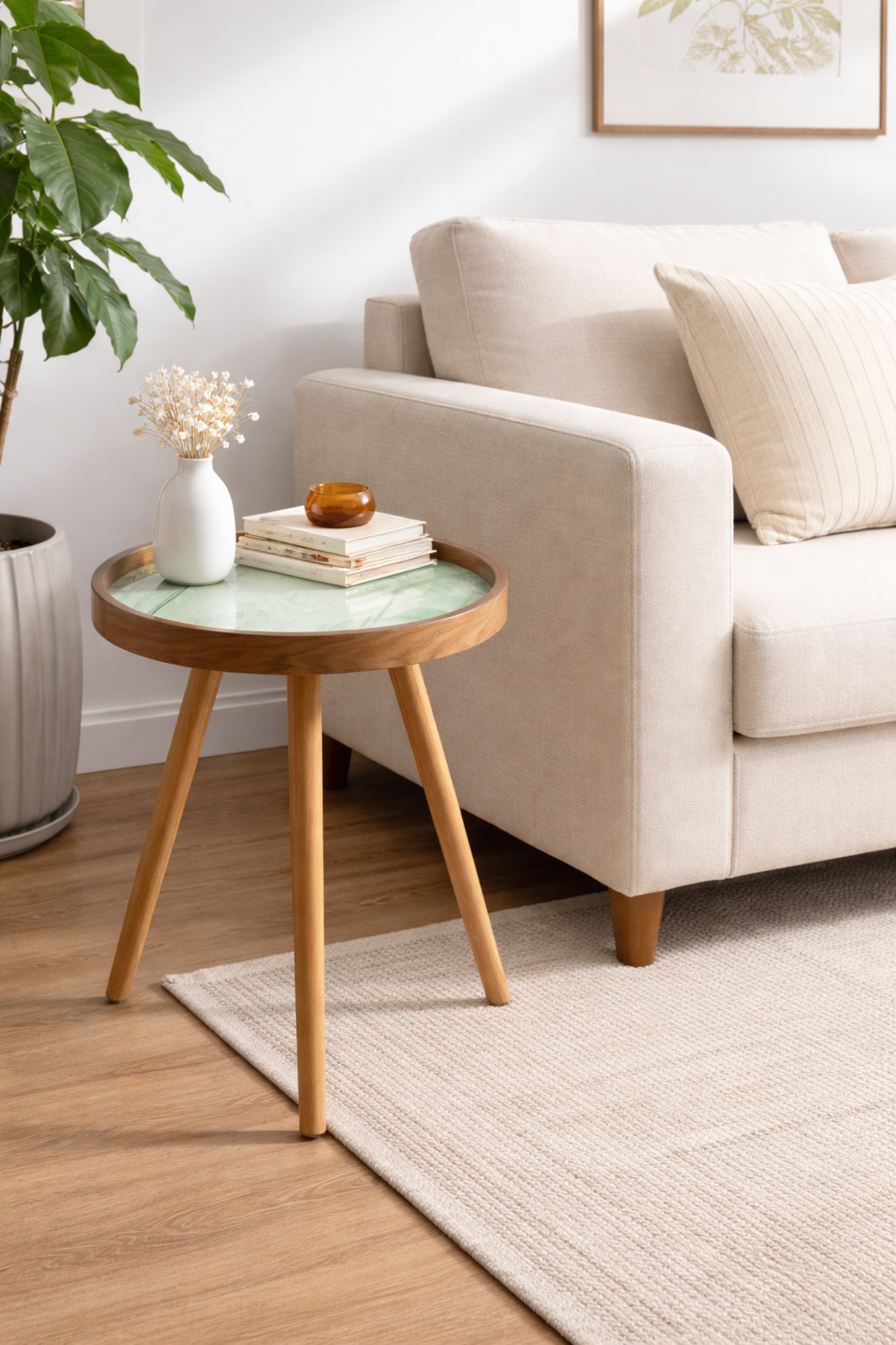 Side table, end table, accent table, sofa side table, bedside table, living room side table, modern end table, decorative side table, compact side table, corner table, Wooden Table.