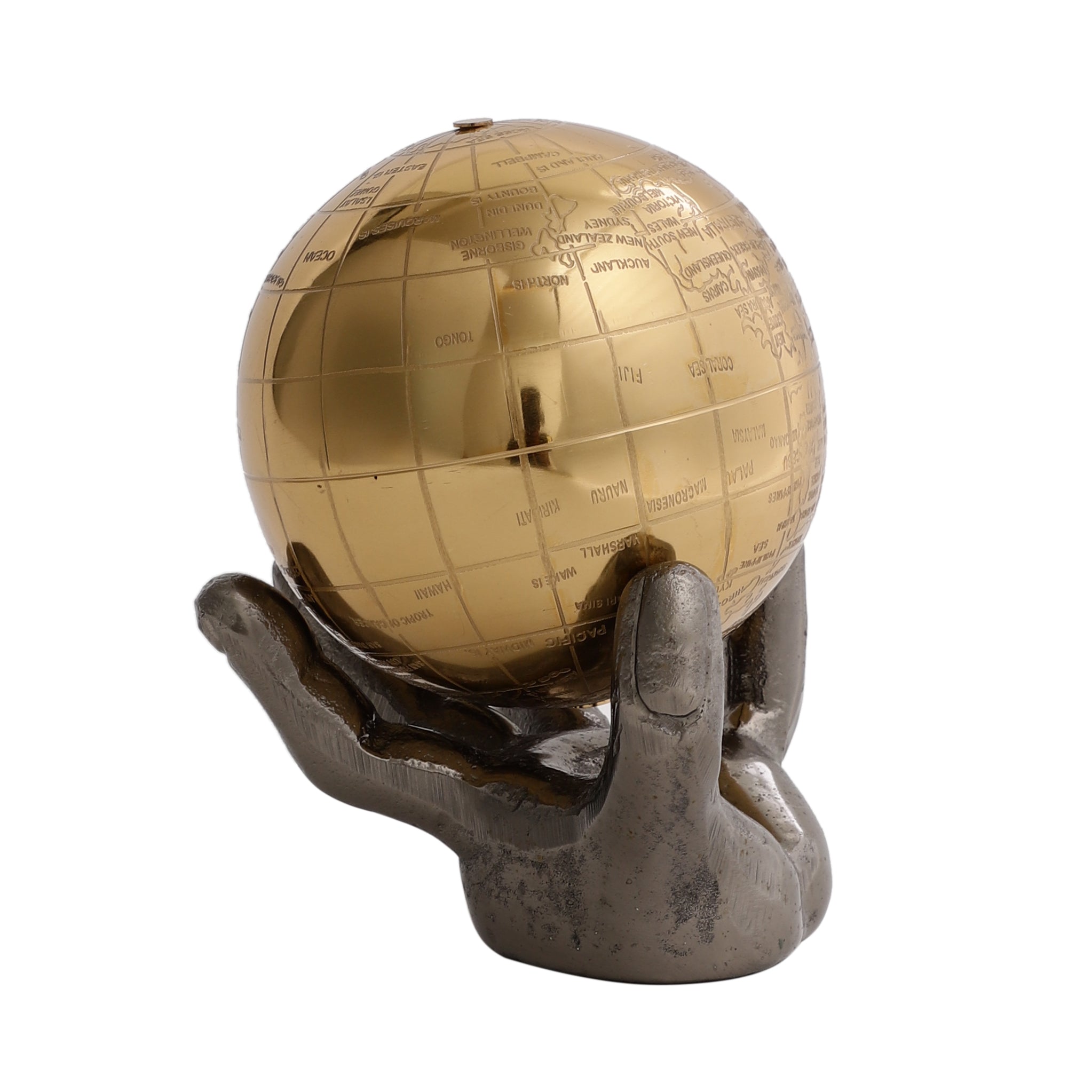 Celestial Grip Art Deco Globe Black