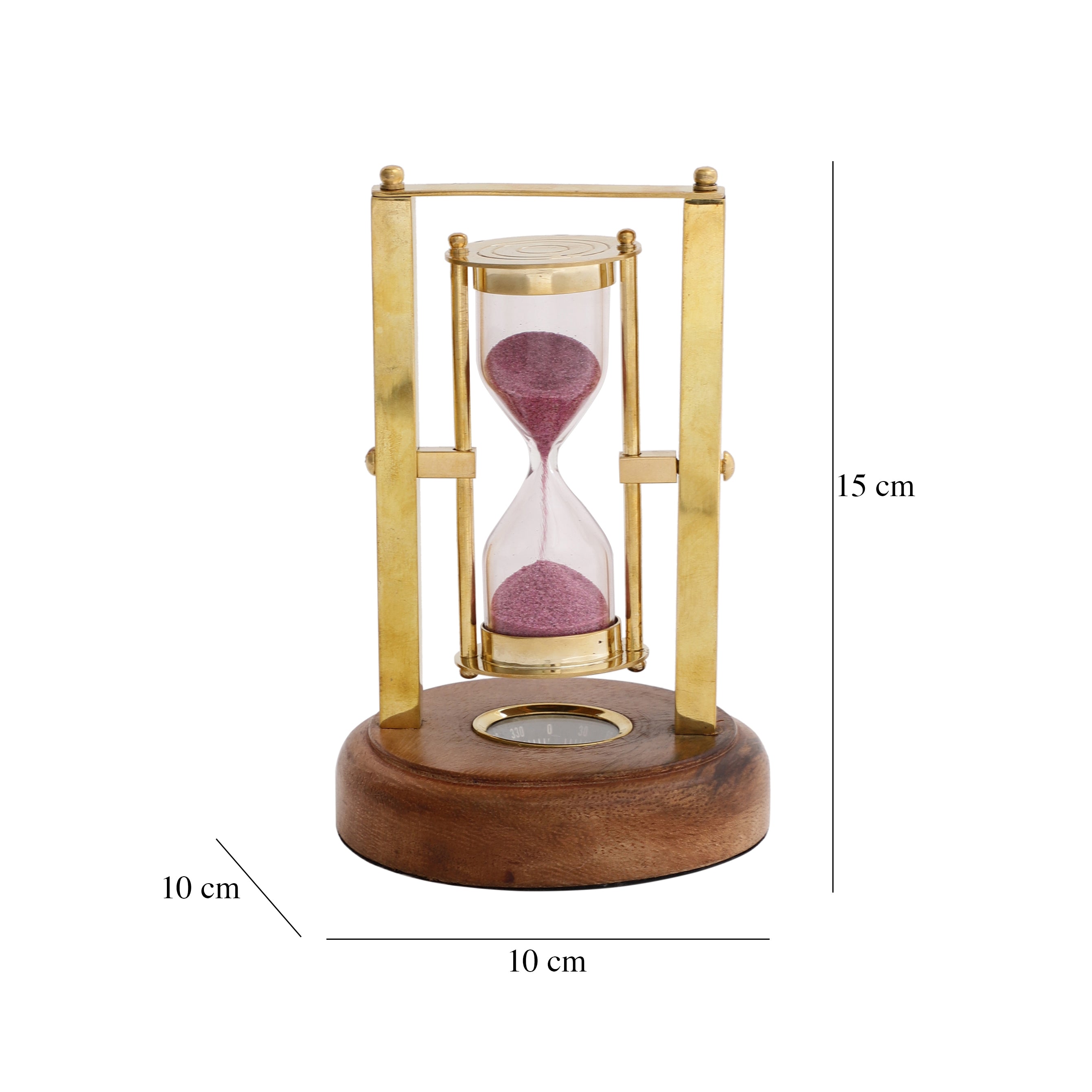 Marshal'S Hourglass Sand Timer Gold