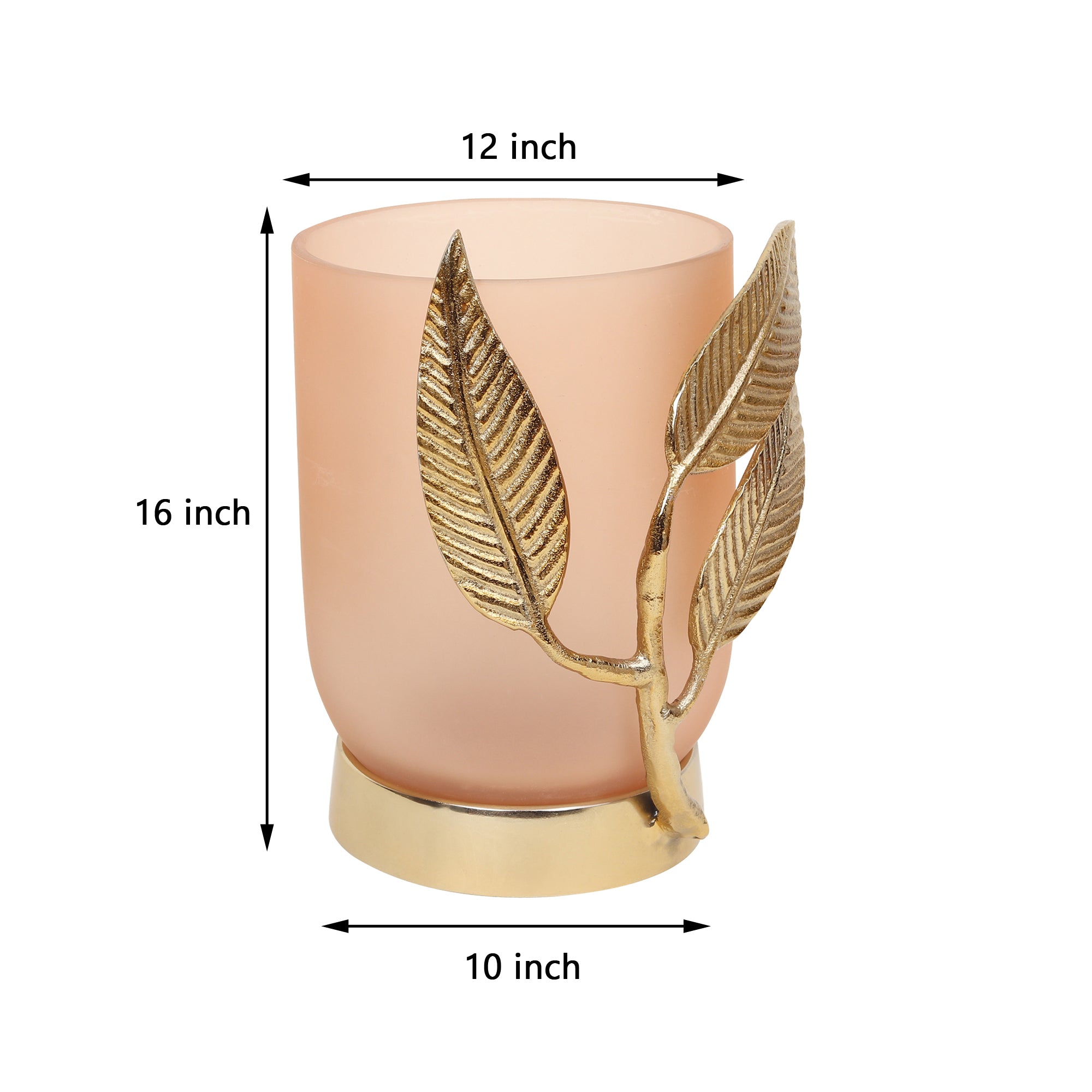 VersaLeaf Glass Vase and Candle Holder