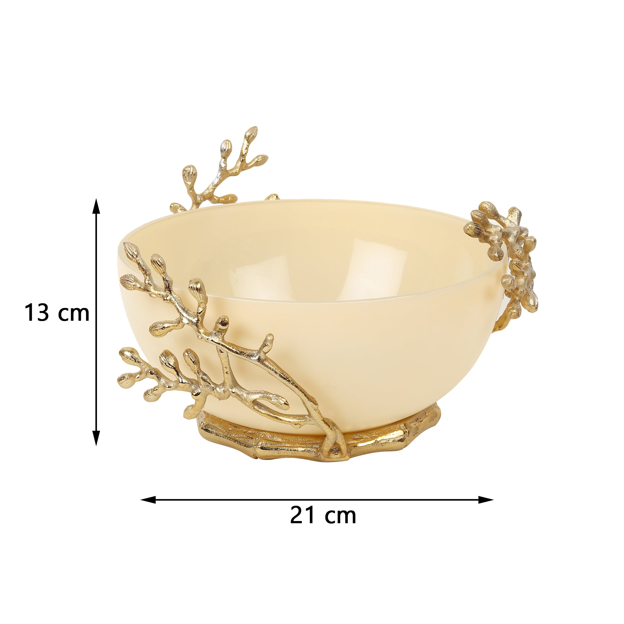 Vincent Glass Serving Bowl