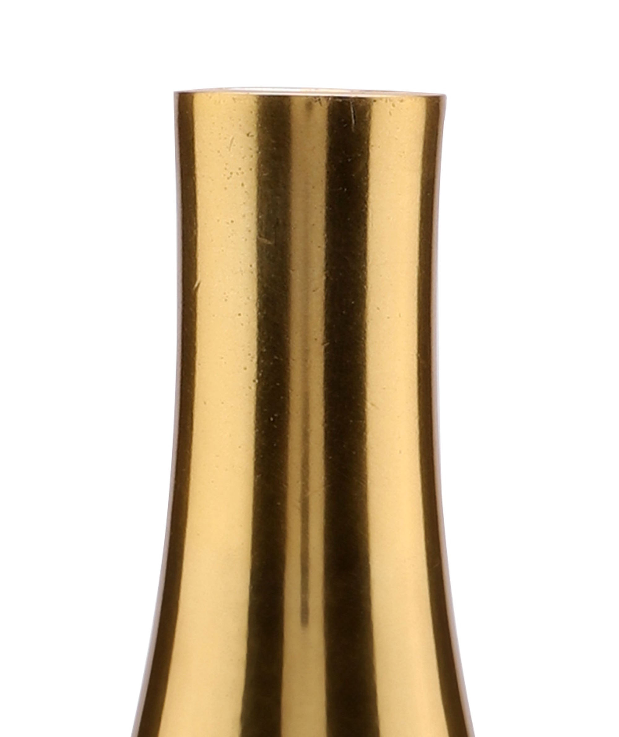 Champagne small Bottle Vase-Black and Gold