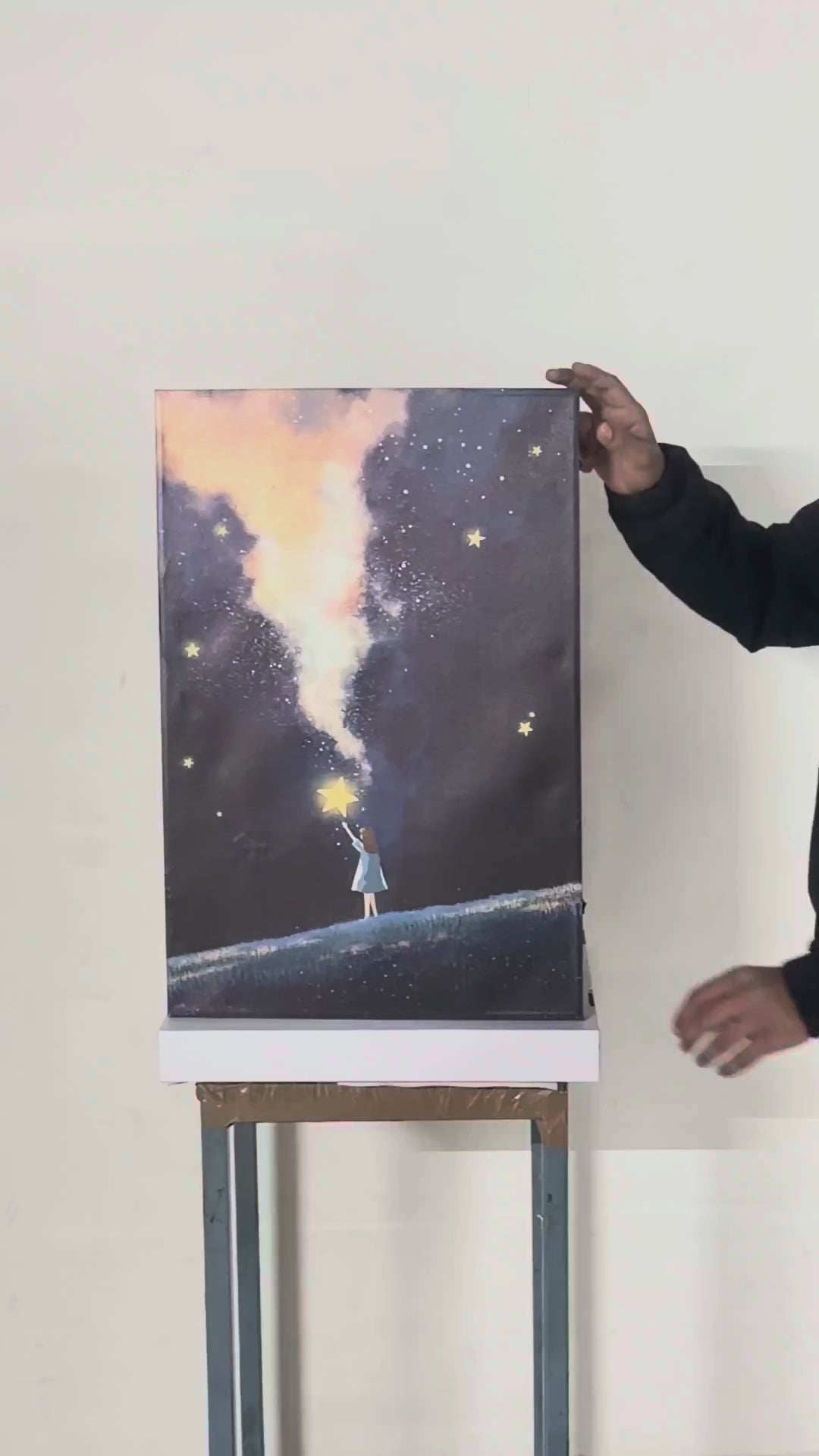 Chasing Constellations - LED Wall Art