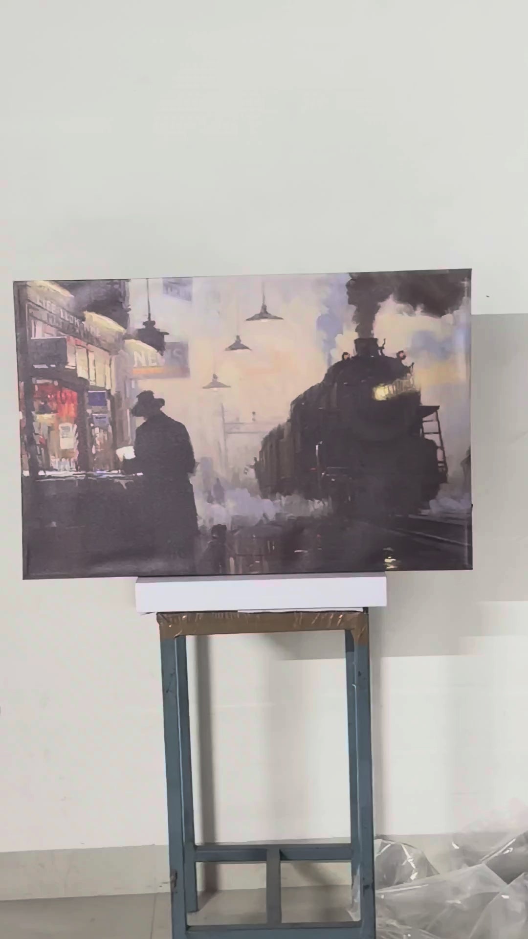 The Last Departure LED Wall Art