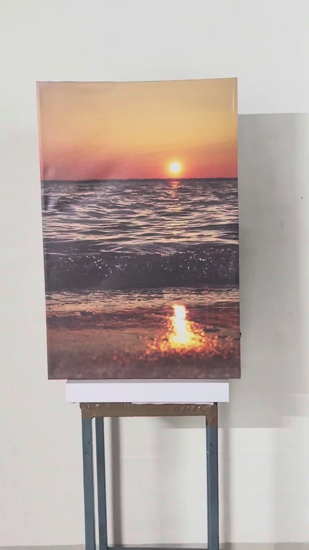 Golden Horizon – LED Sunset Wall Art