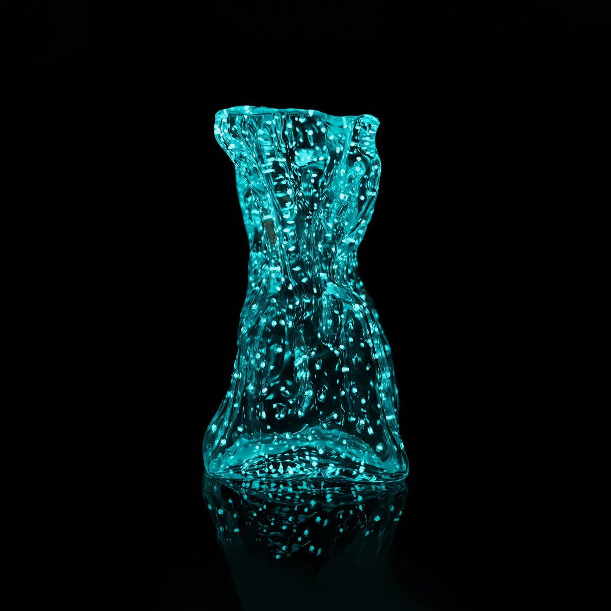 Vesper Night Glow Crystal Vase