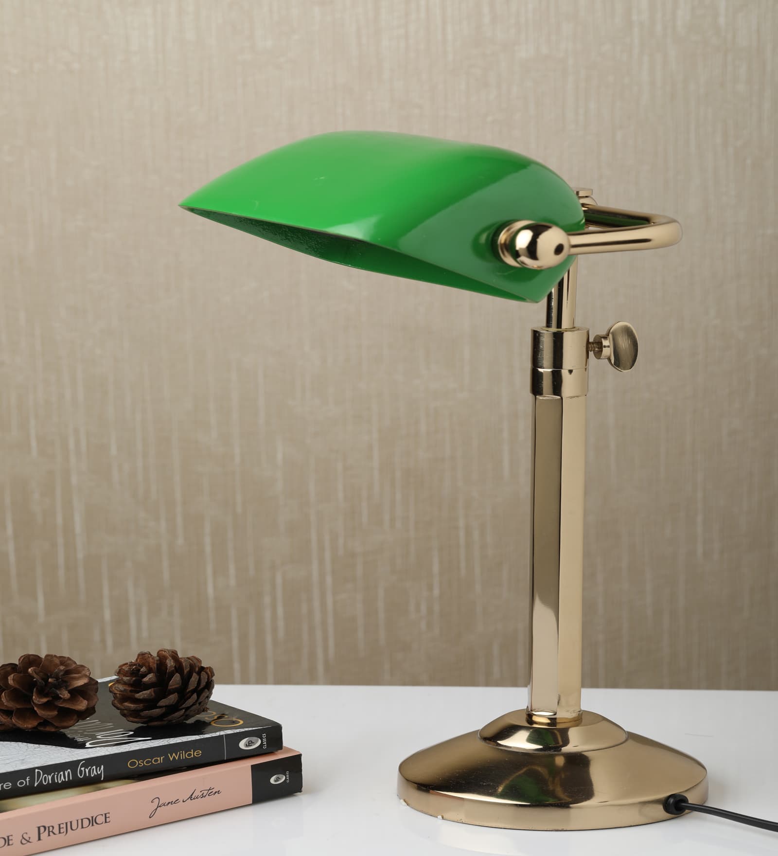 Bankers Adjustable Study Lamp De Maison Decor